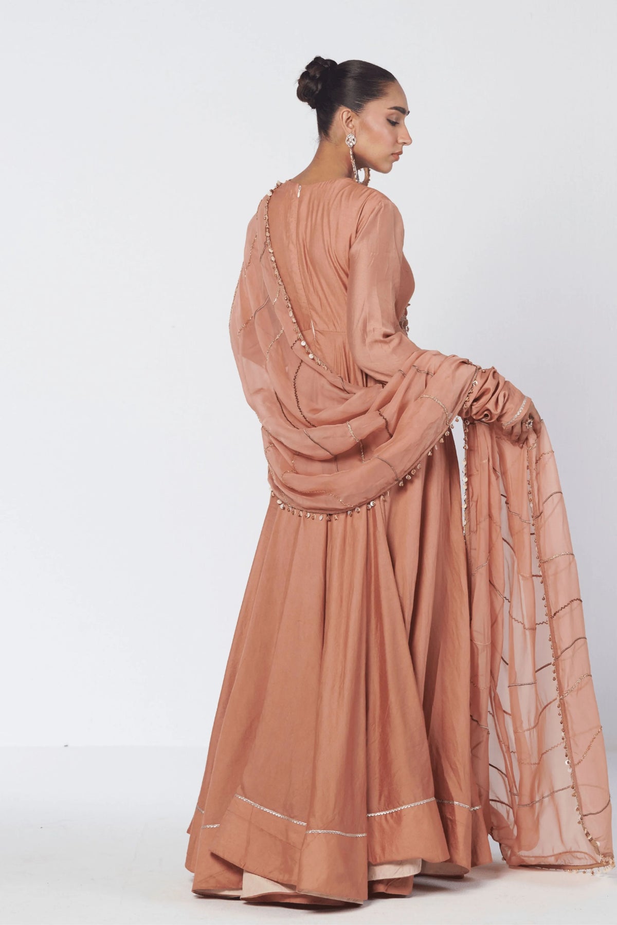 Biscoff Anarkali