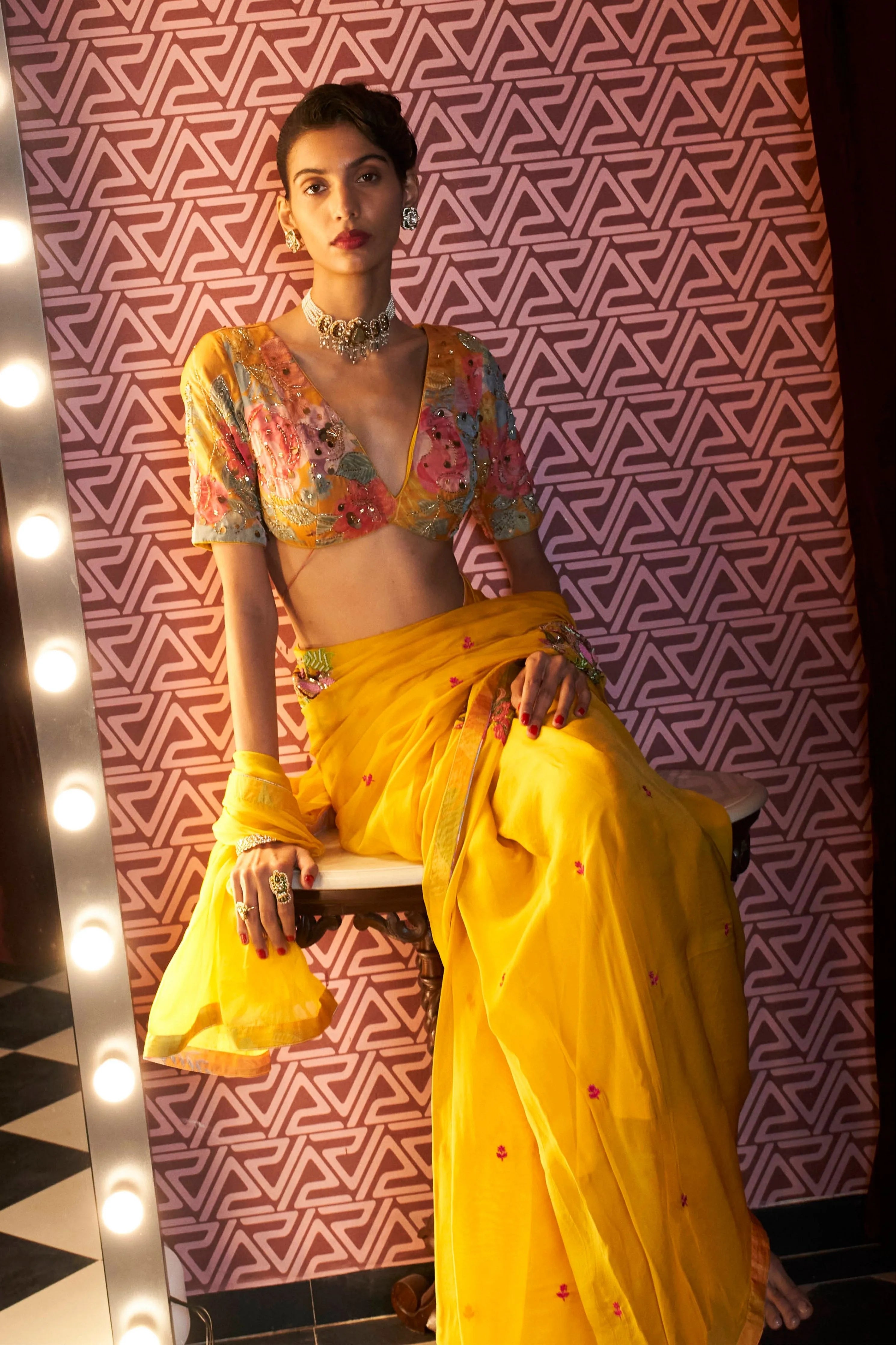 Marigold Nm Saree