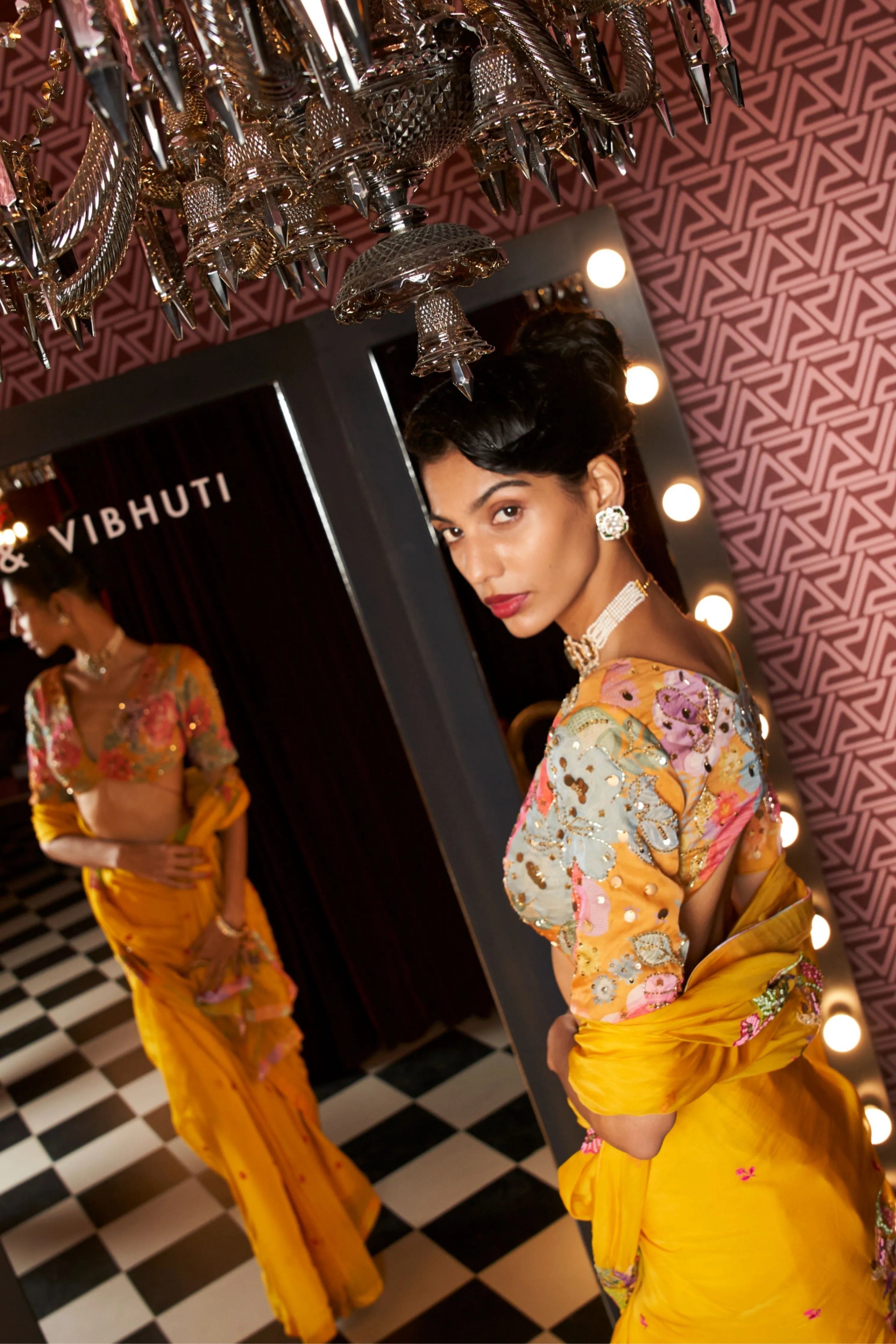 Marigold Nm Saree
