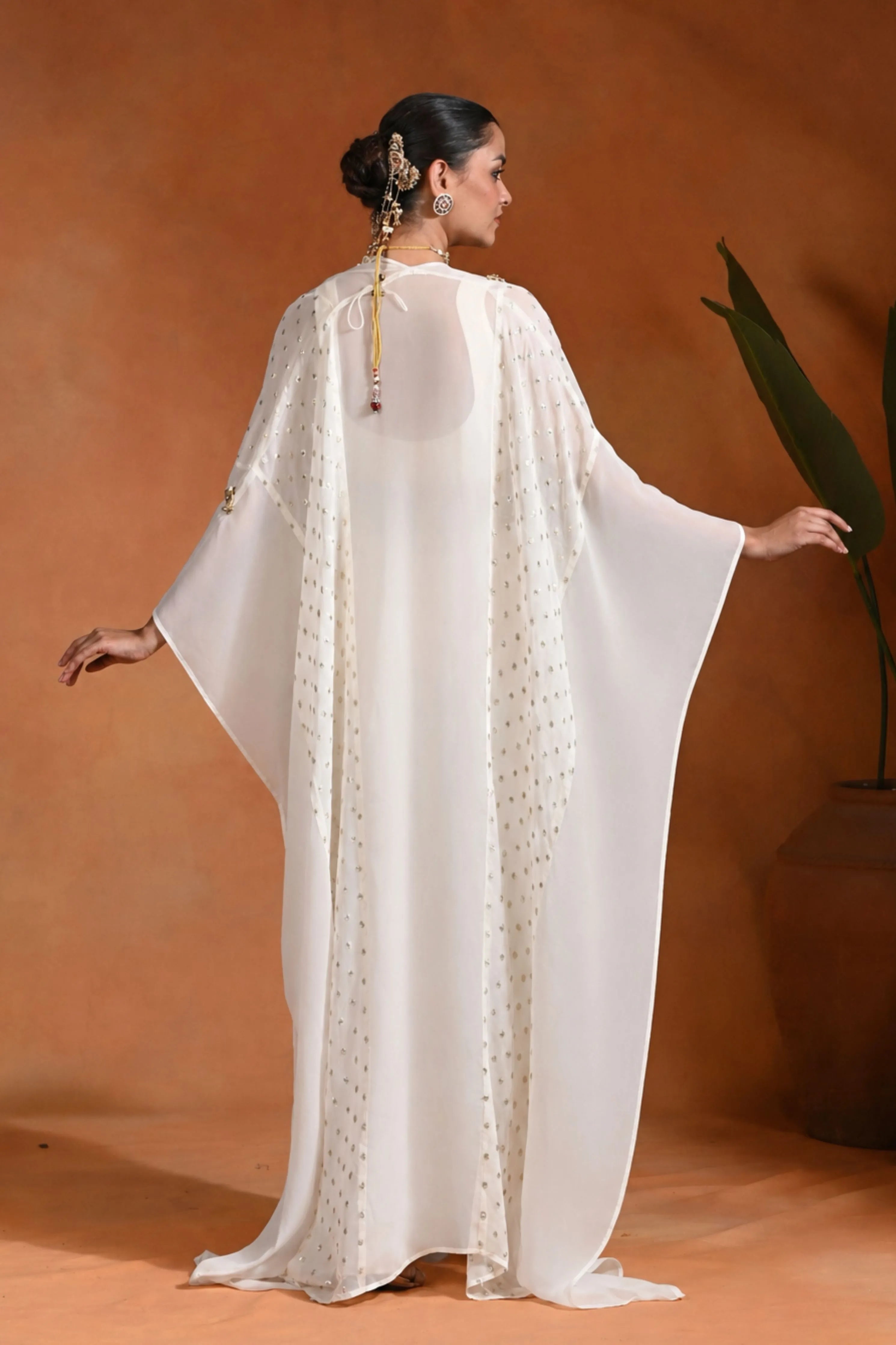 Ivory Karl Drape Set