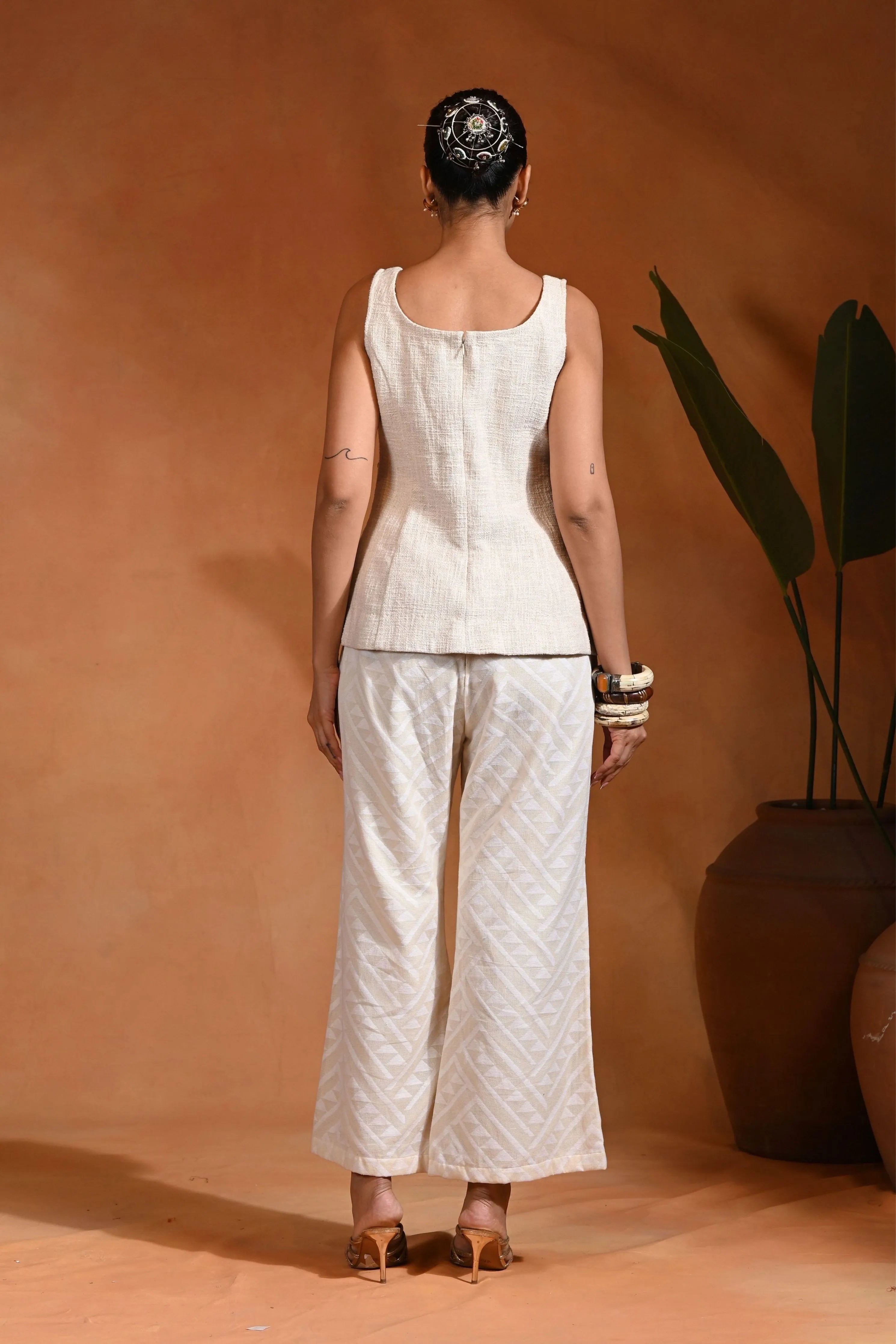 Ivory Ujla Co-Ord Set