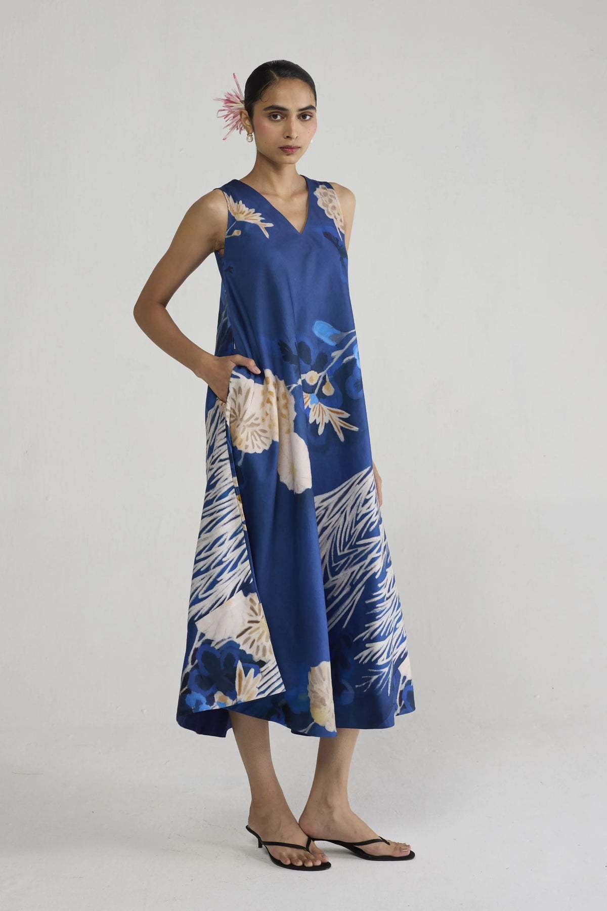 Ren V Neck Dress