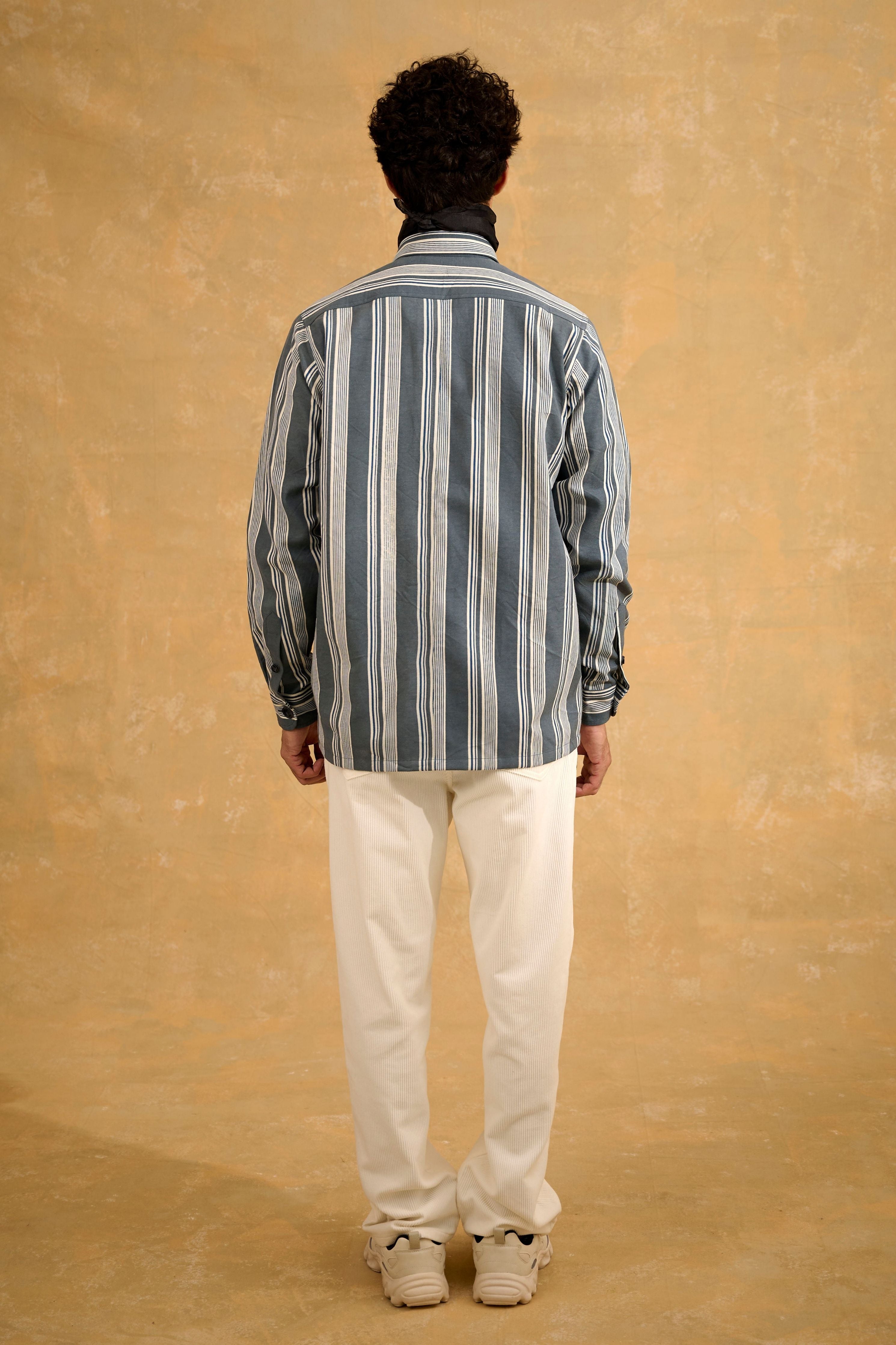 Mosaic Canvas Shacket