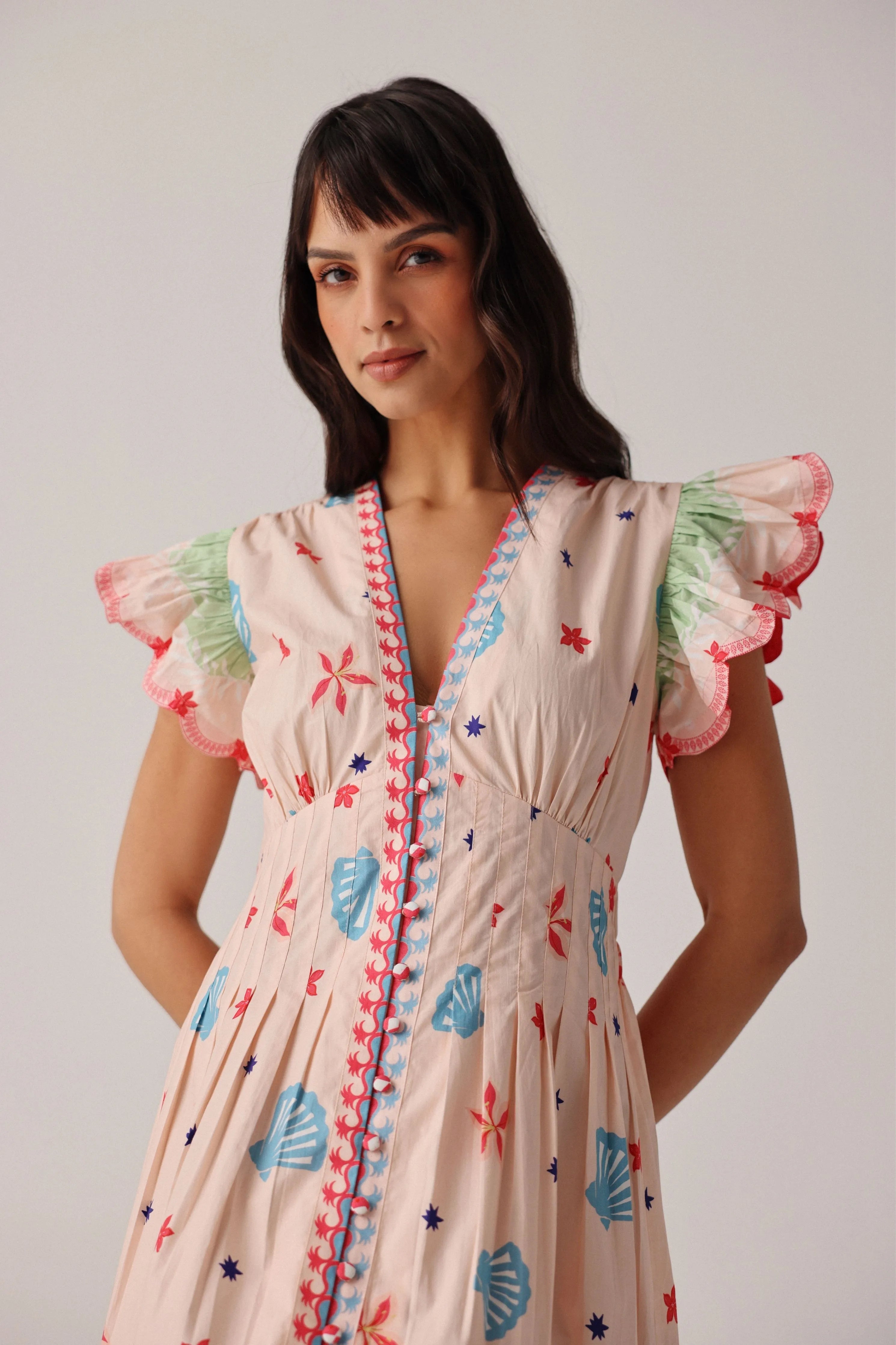Estella Maxi Ananas Dress