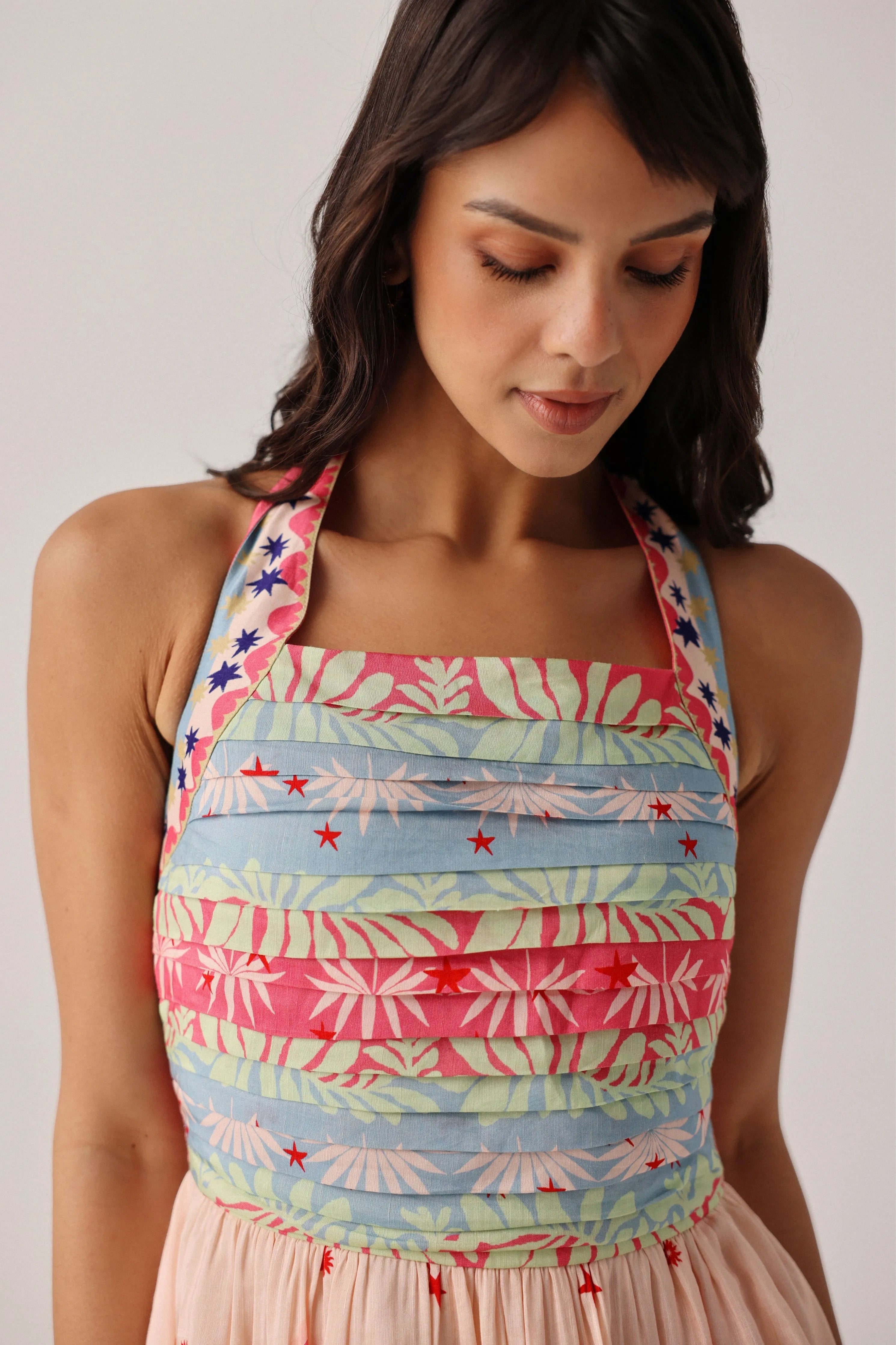 Hazel Midi Ananas Dress