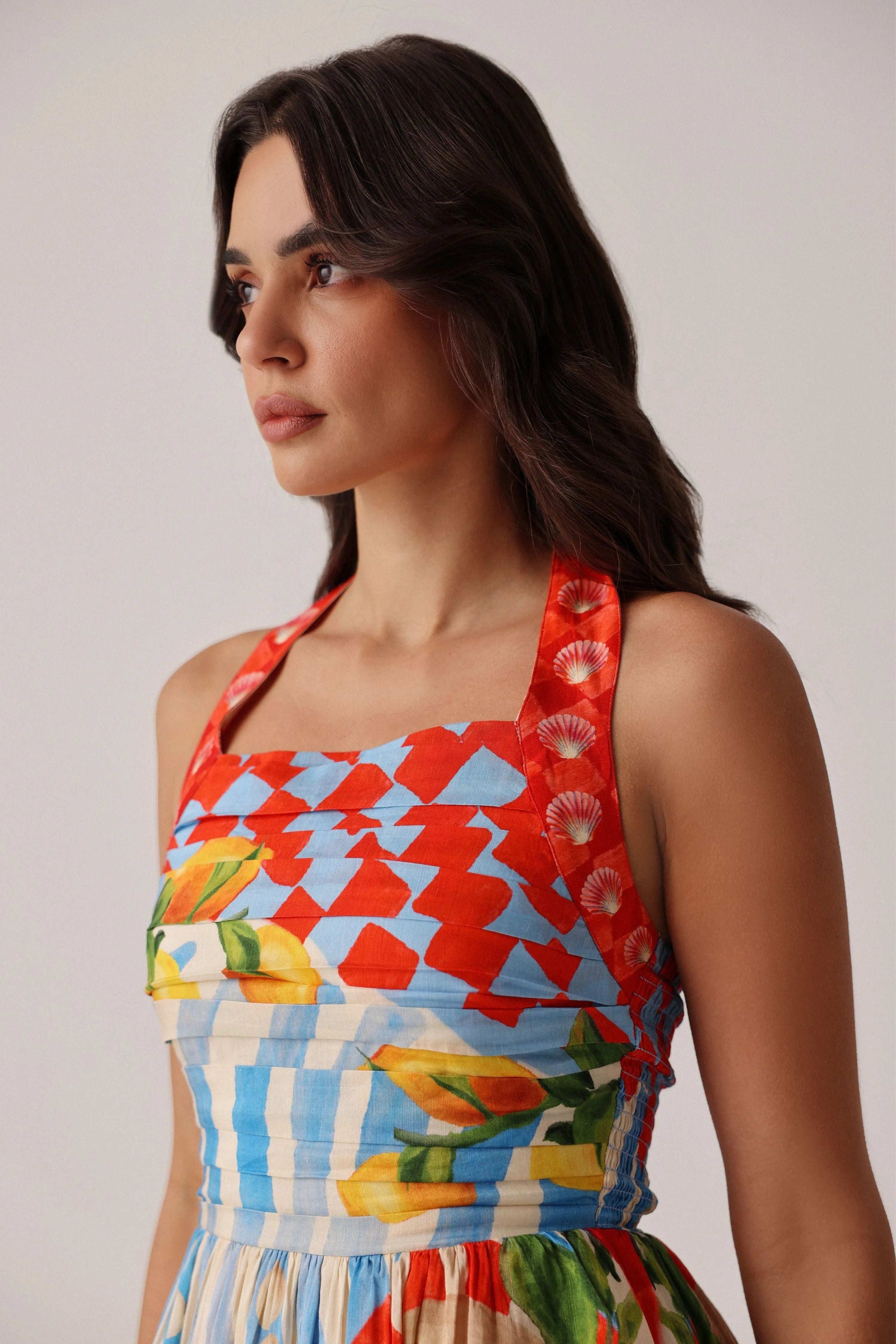 Hazel Midi Summer Zest Dress