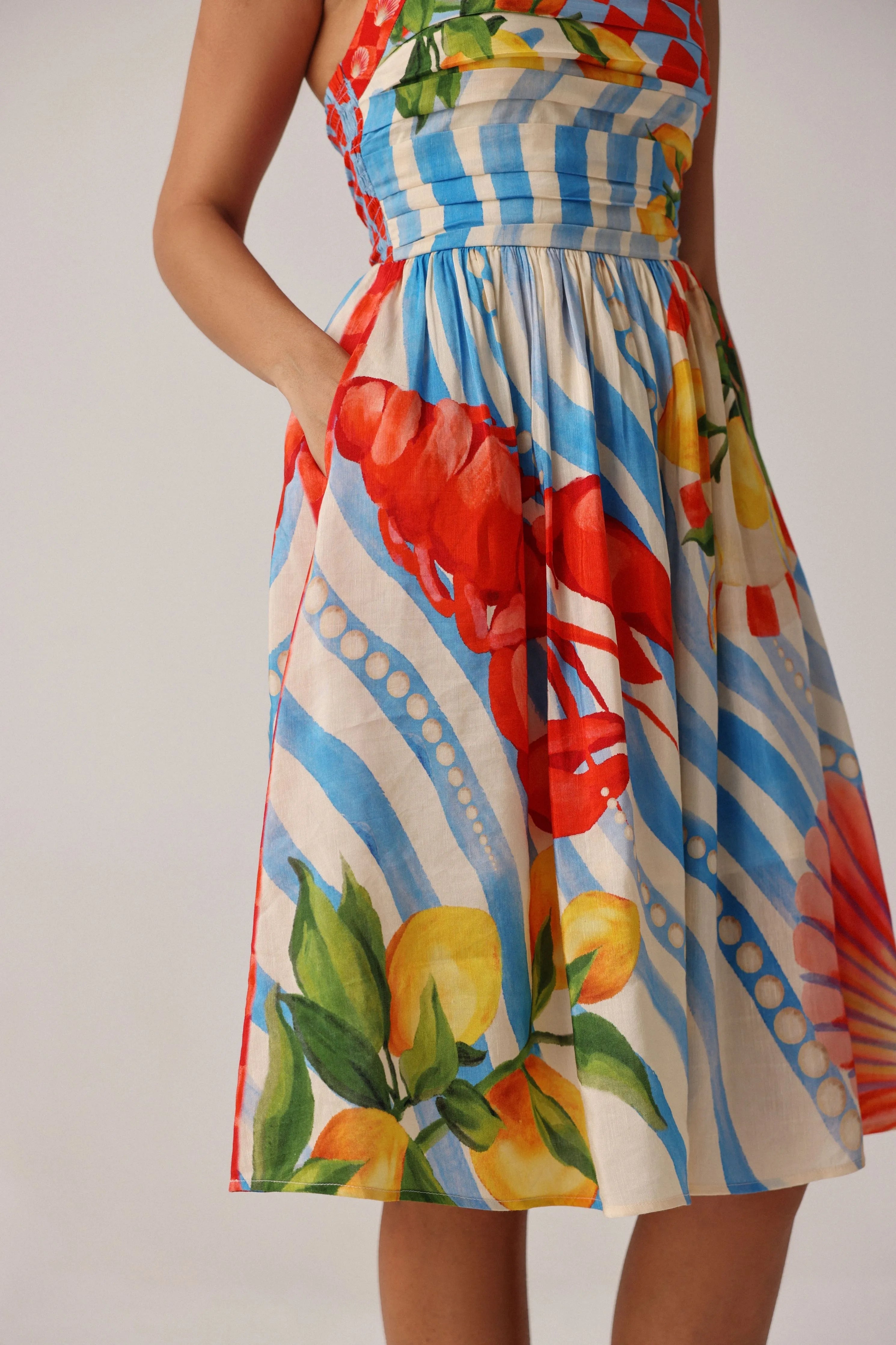 Hazel Midi Summer Zest Dress