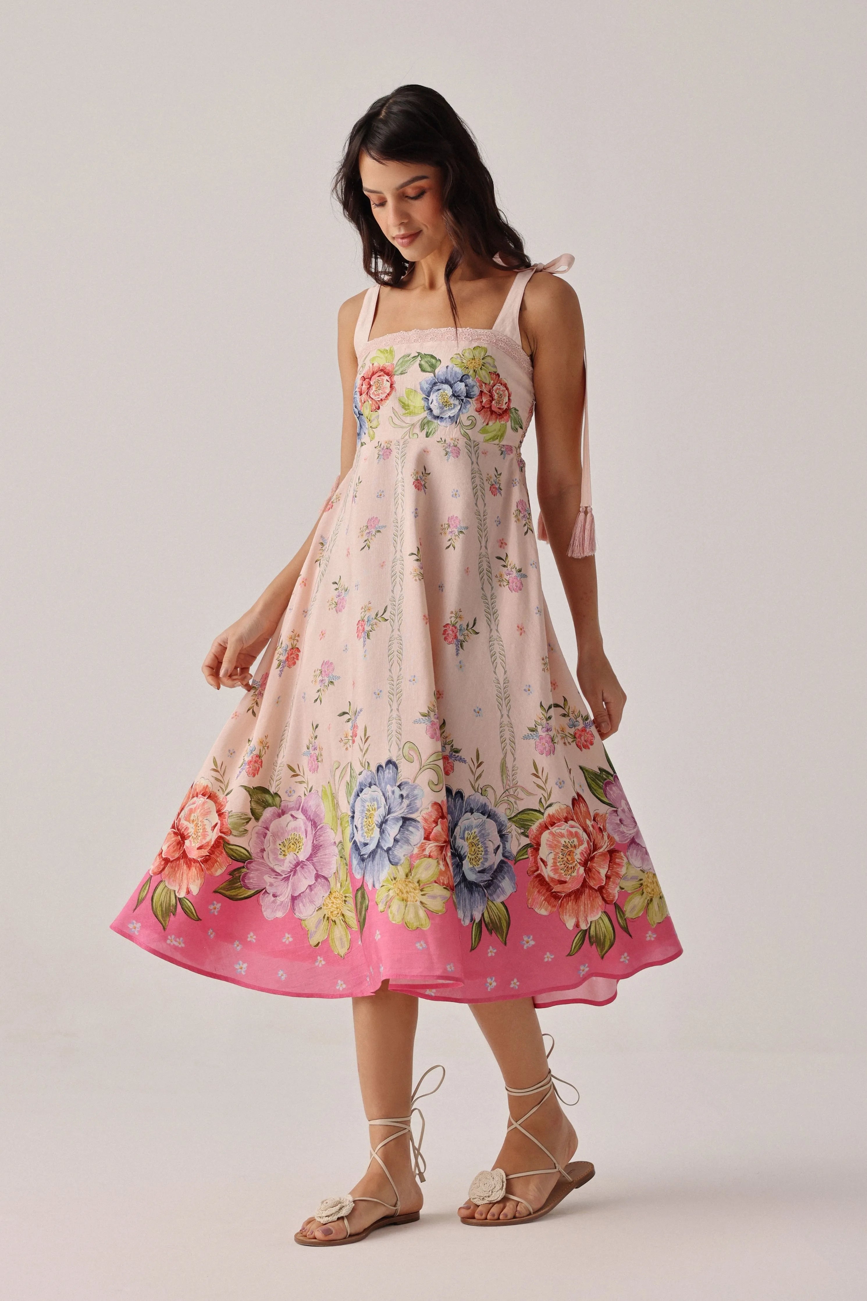 Nora Midi Bloom Dress