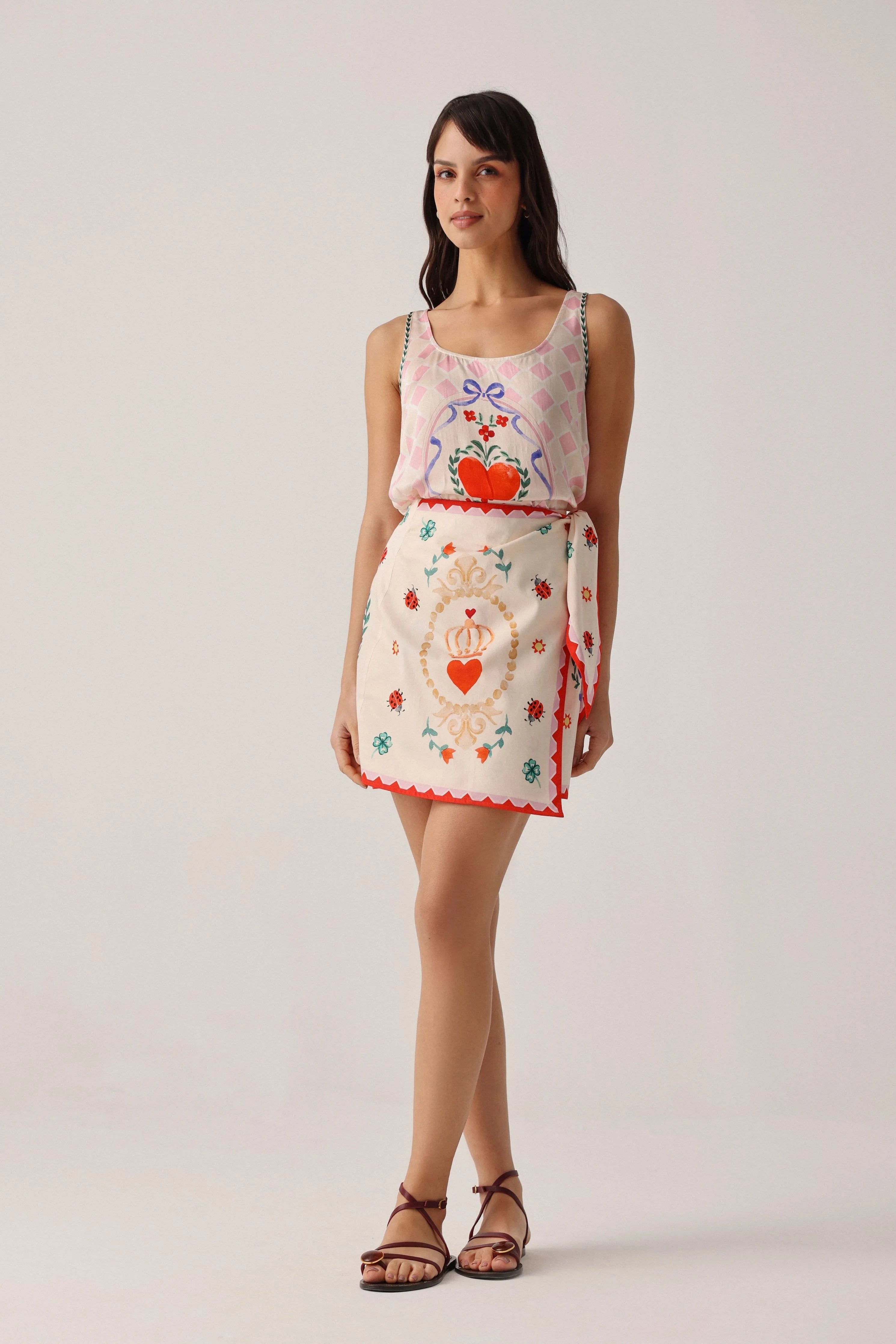 Tarot Wrap Me Round Skirt