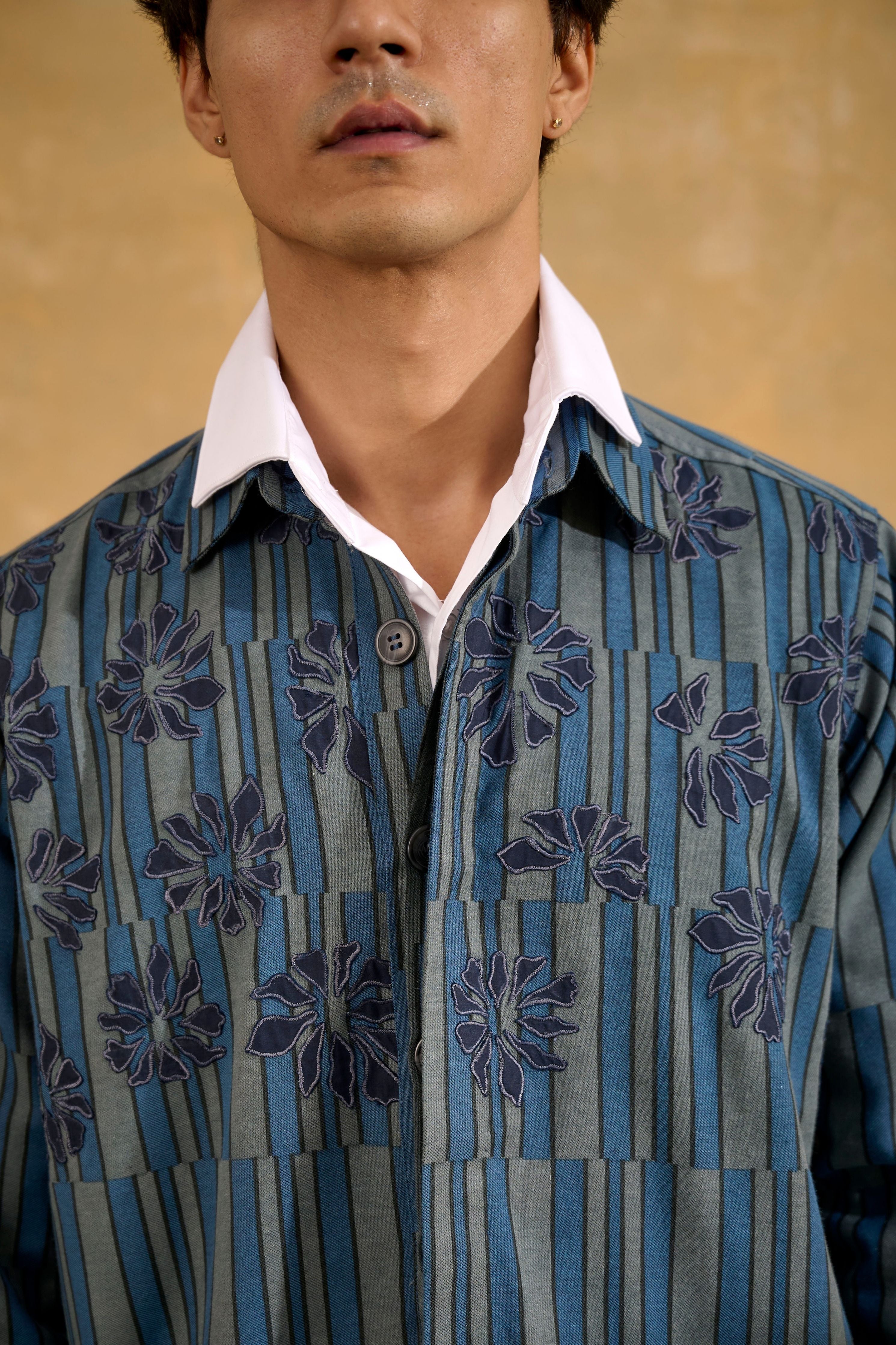 Meridian Bloom Shacket