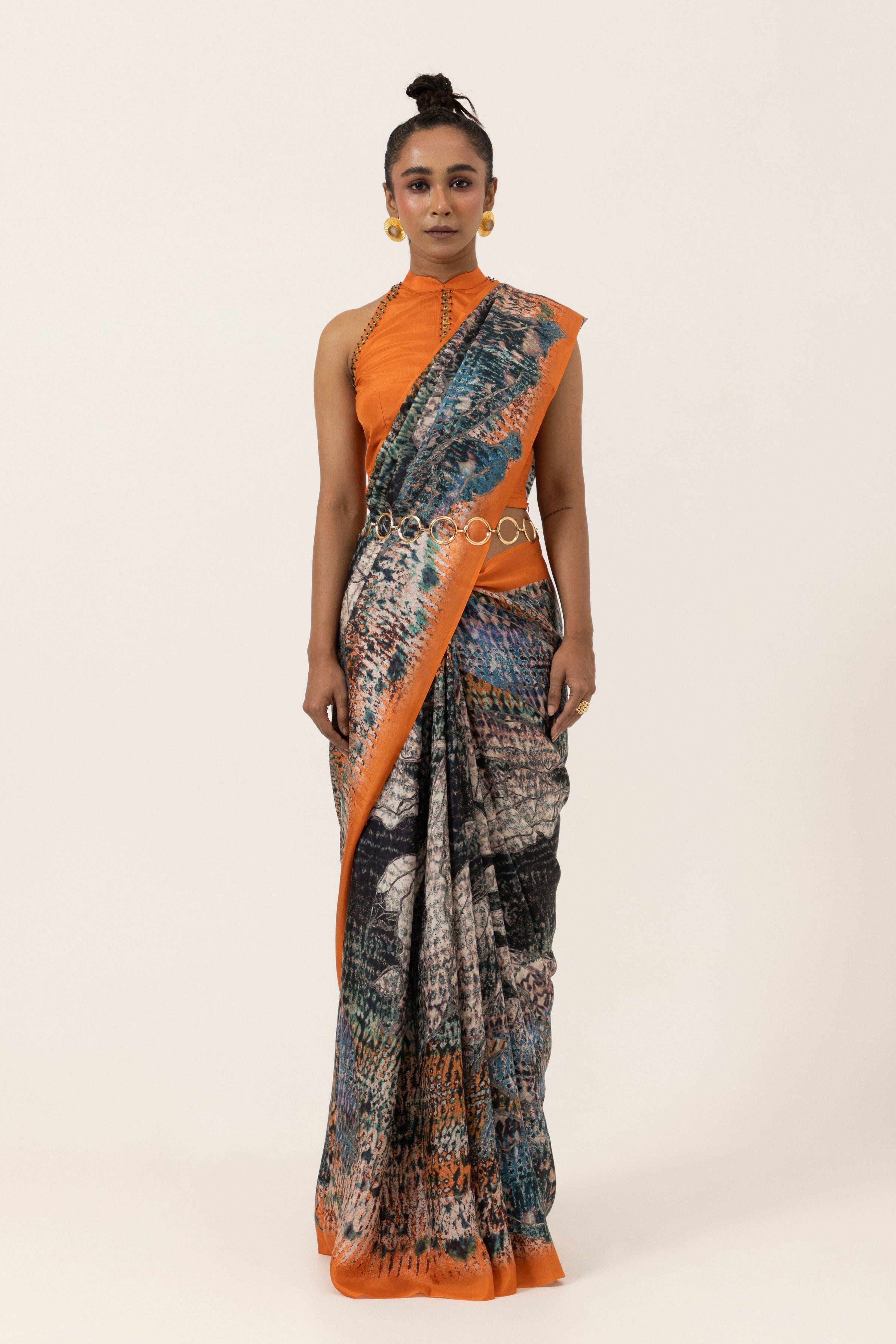 Enchanted Canopy Silk Saree