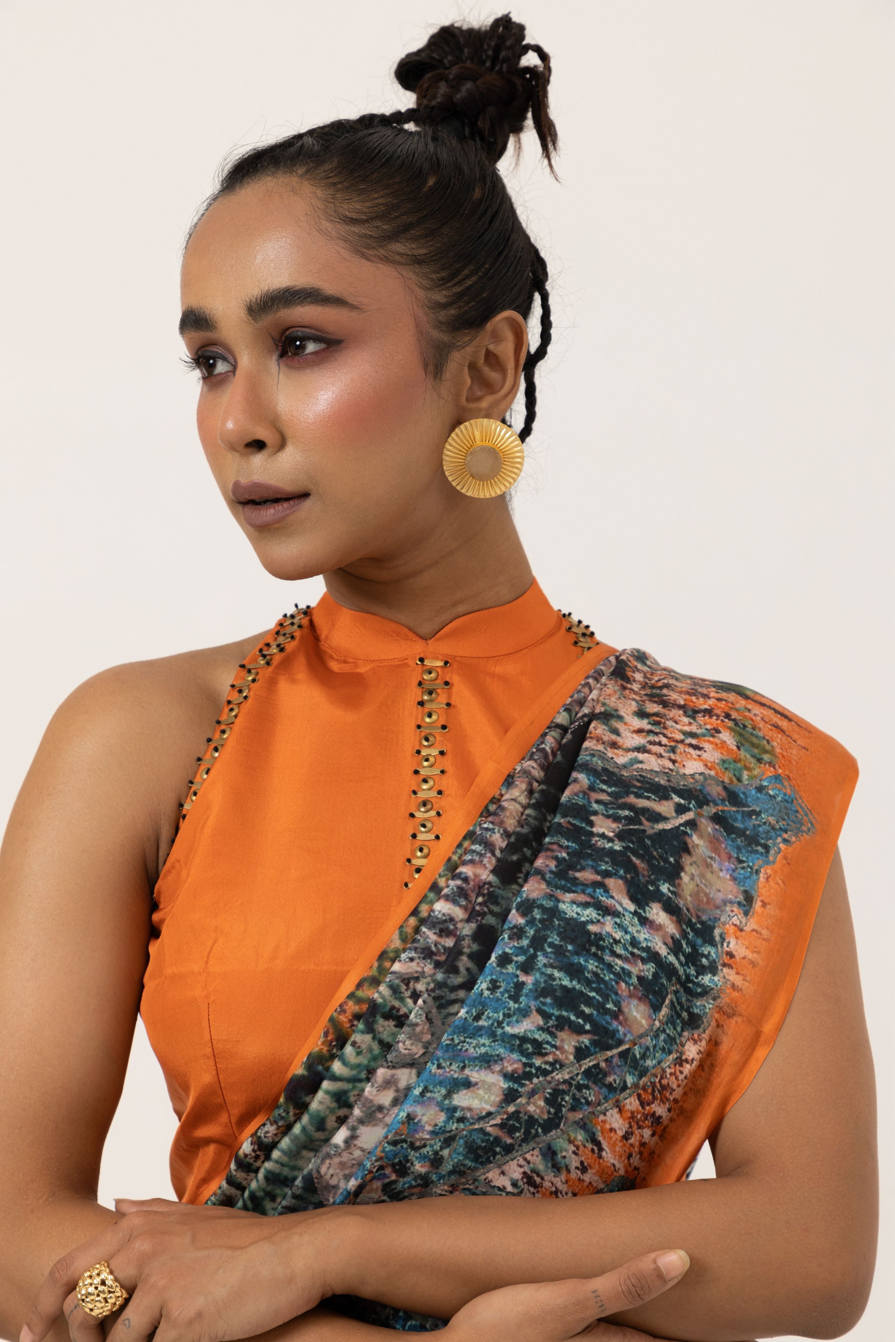 Enchanted Canopy Silk Saree