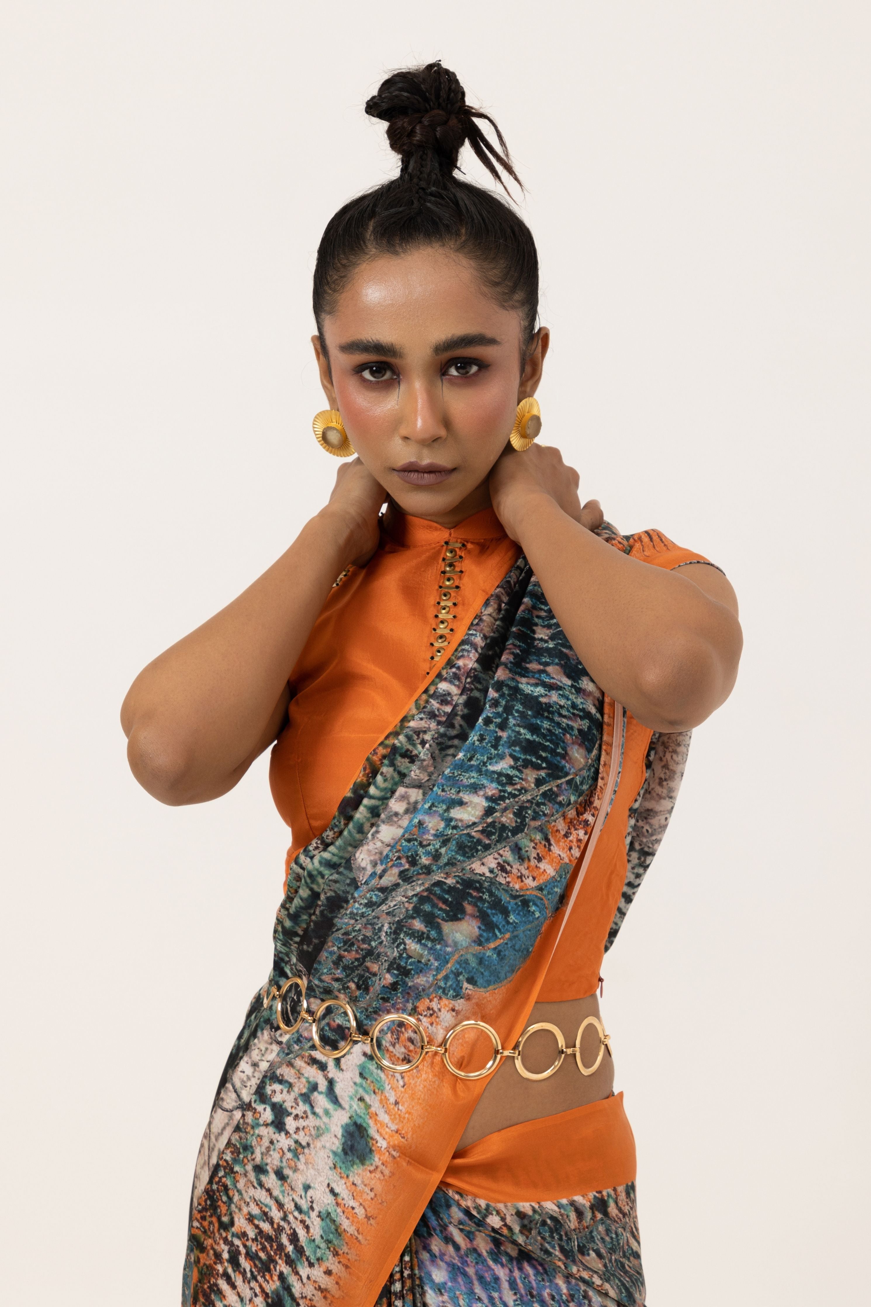Enchanted Canopy Silk Saree