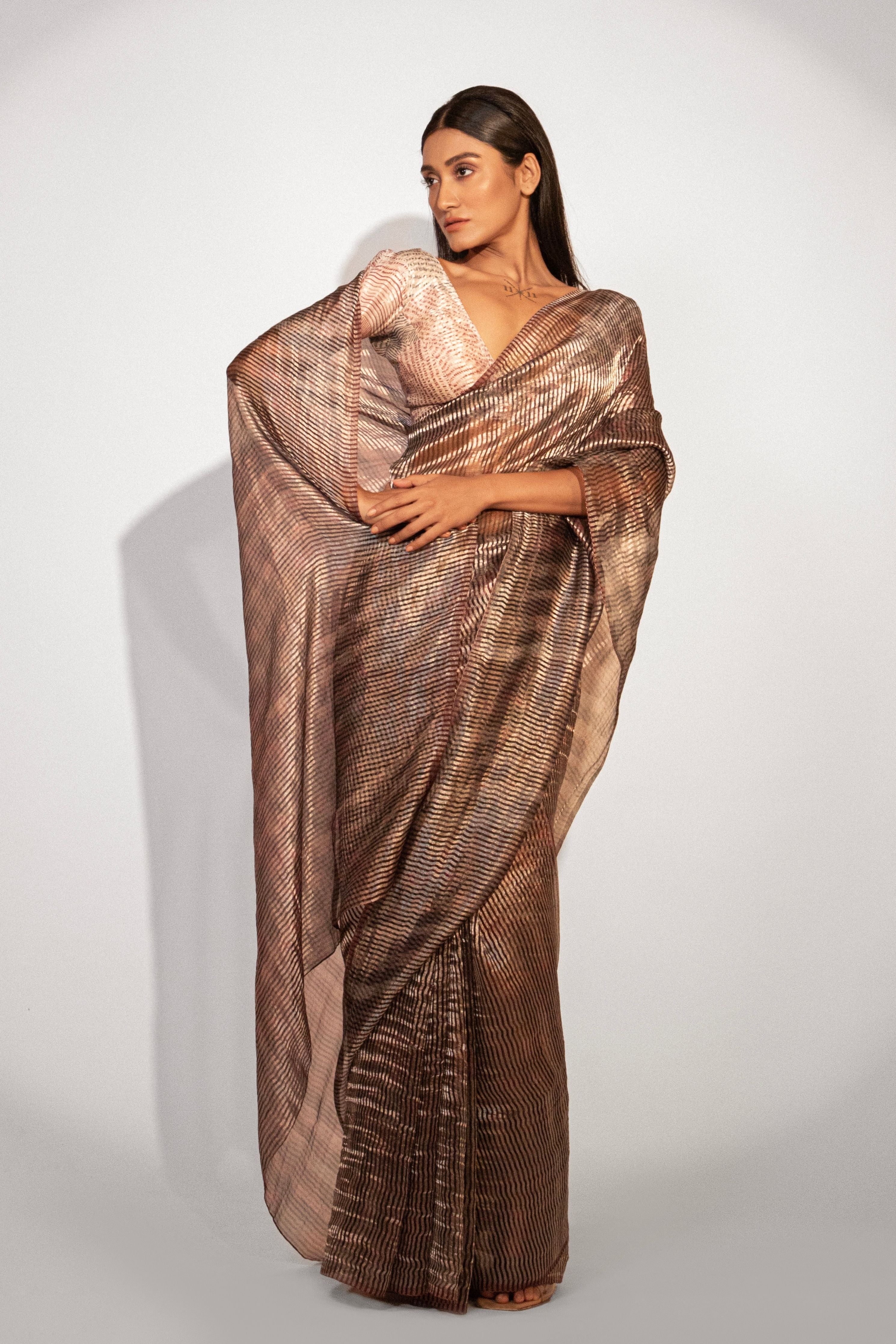 Handwoven Cocktail Affair Saree