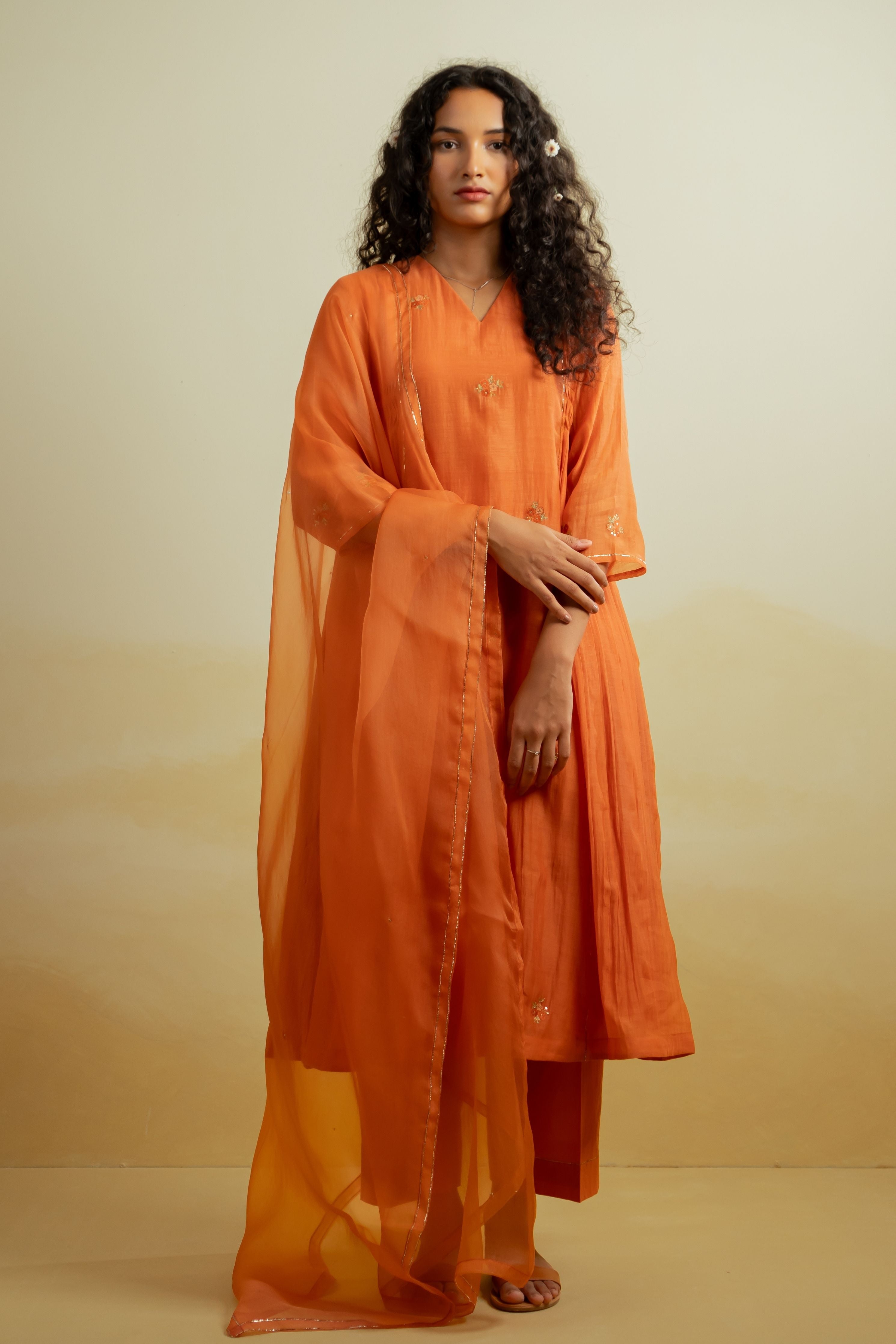 Rosebud Kurta Set