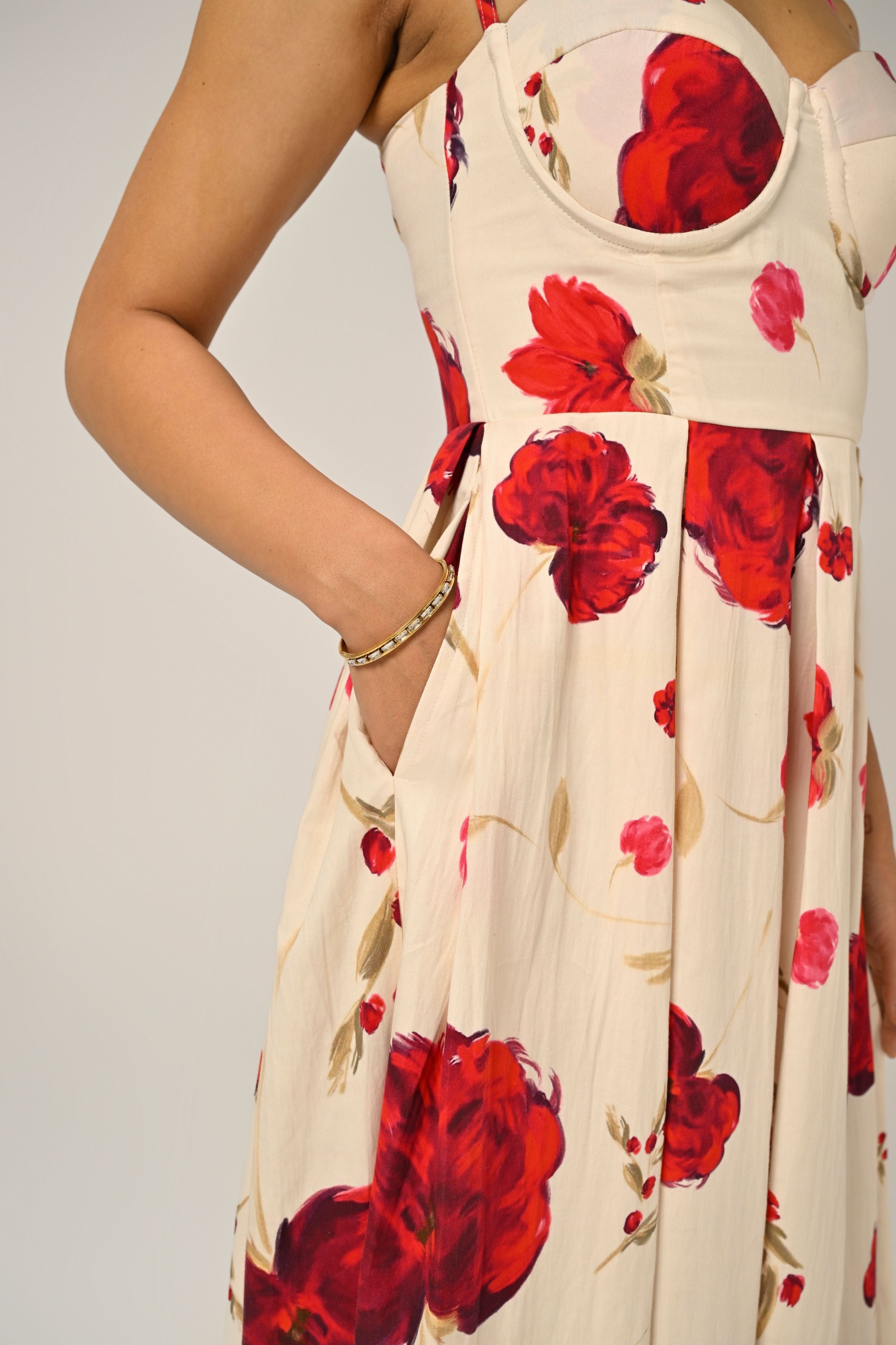 Scarlet Muse Padded Dress