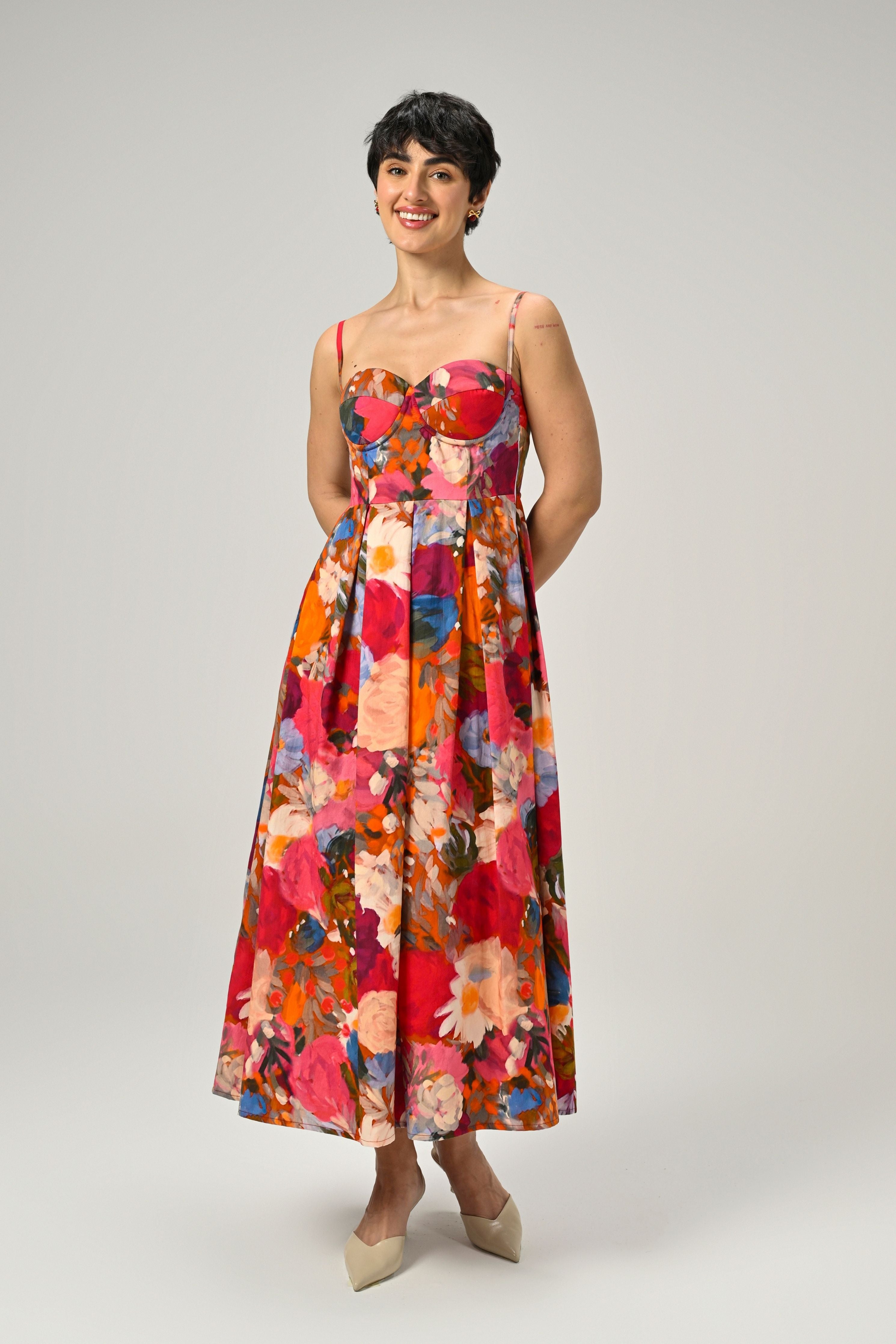 Eden Bloom Padded Dress
