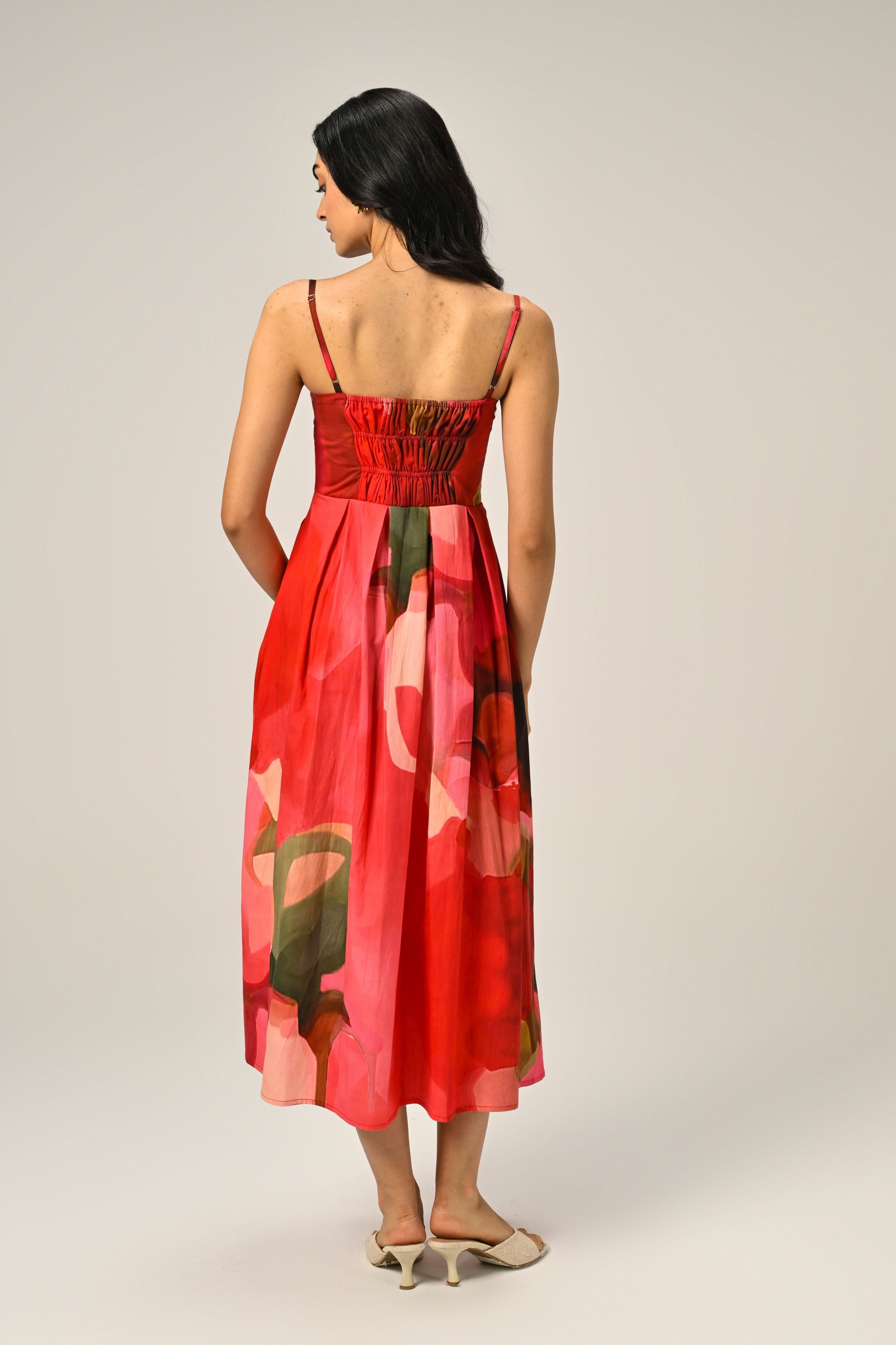 Aurora Rose Padded Dress