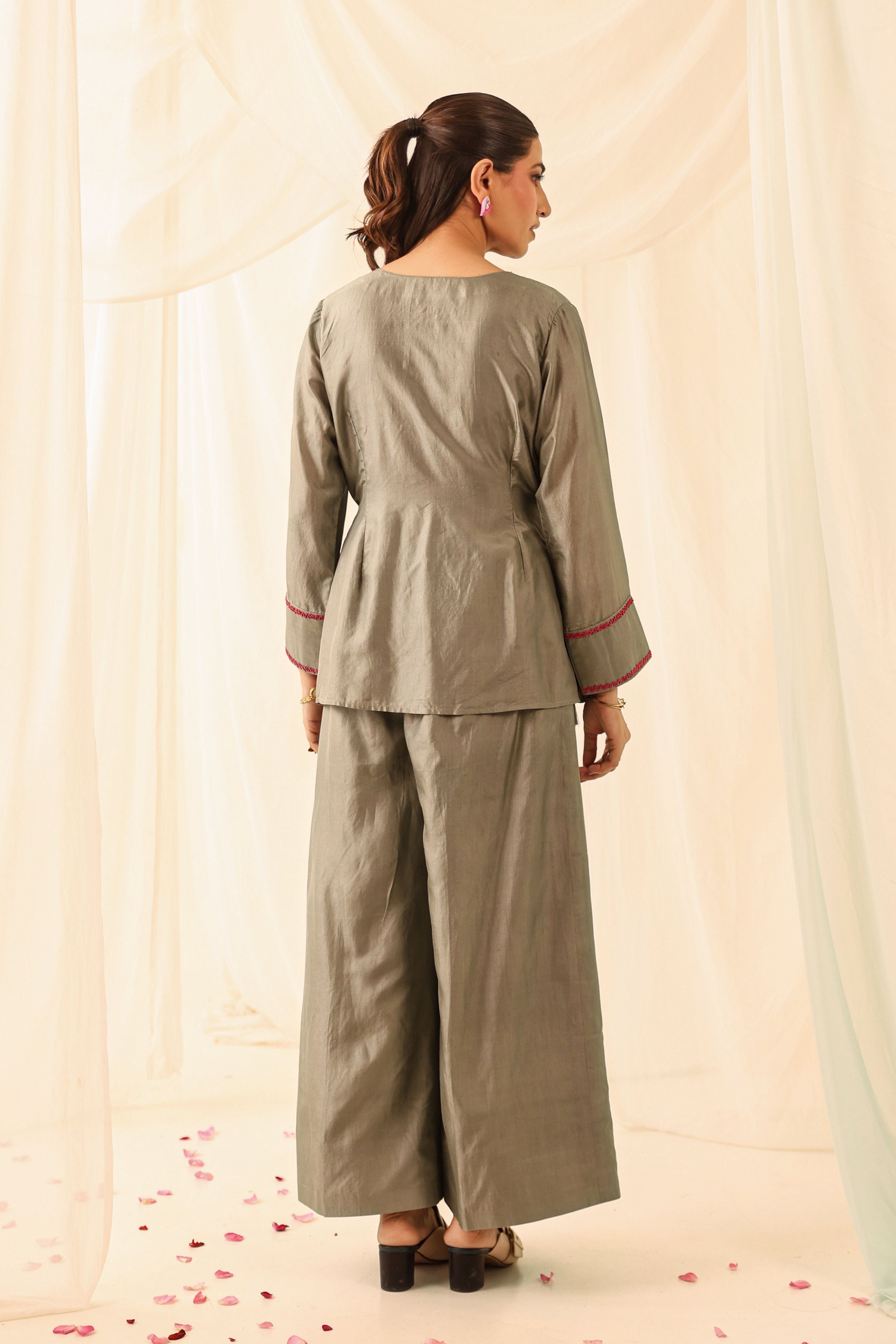 Slate Blue Co-Ord Set