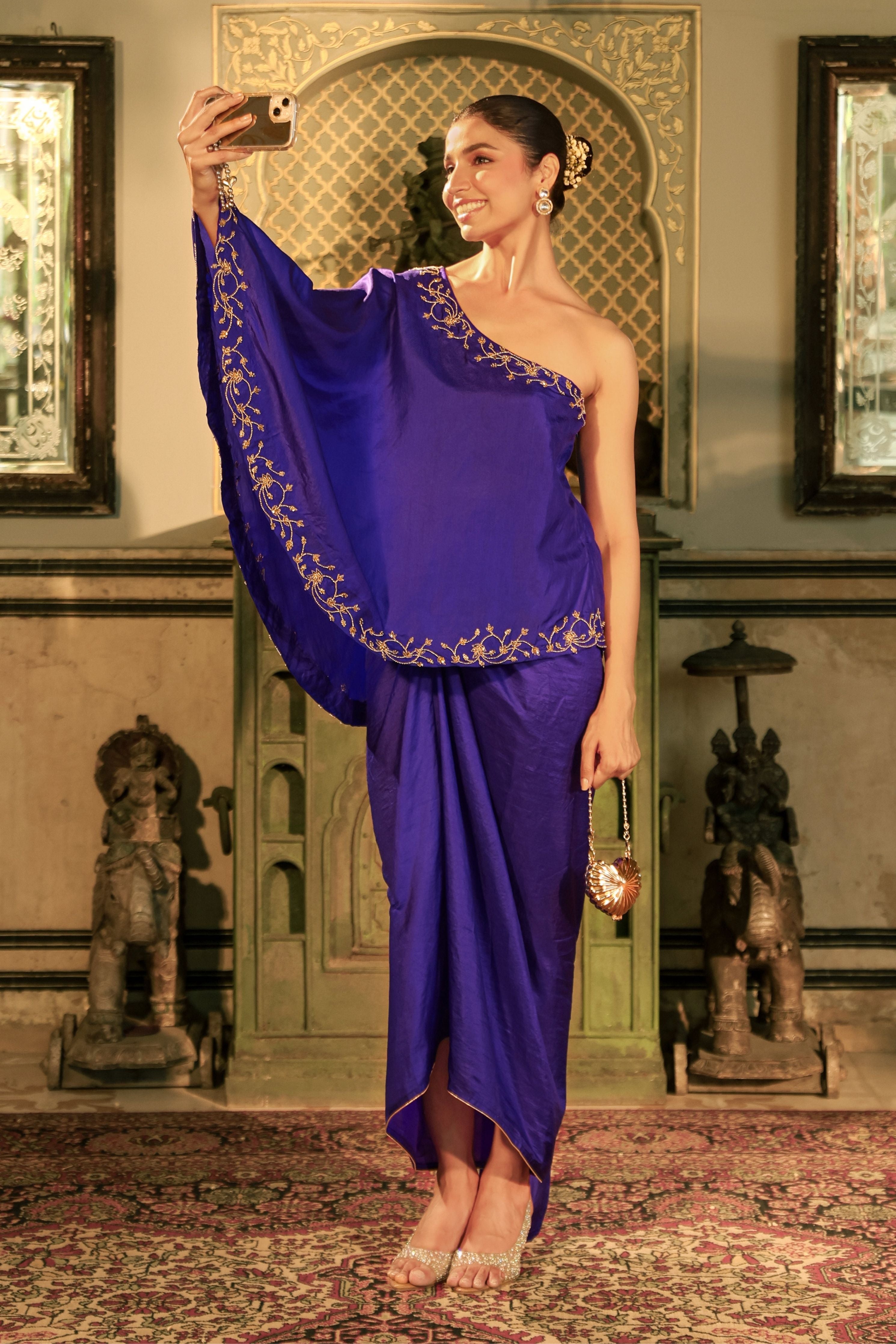 Jamuni Neel Co-Ord Set