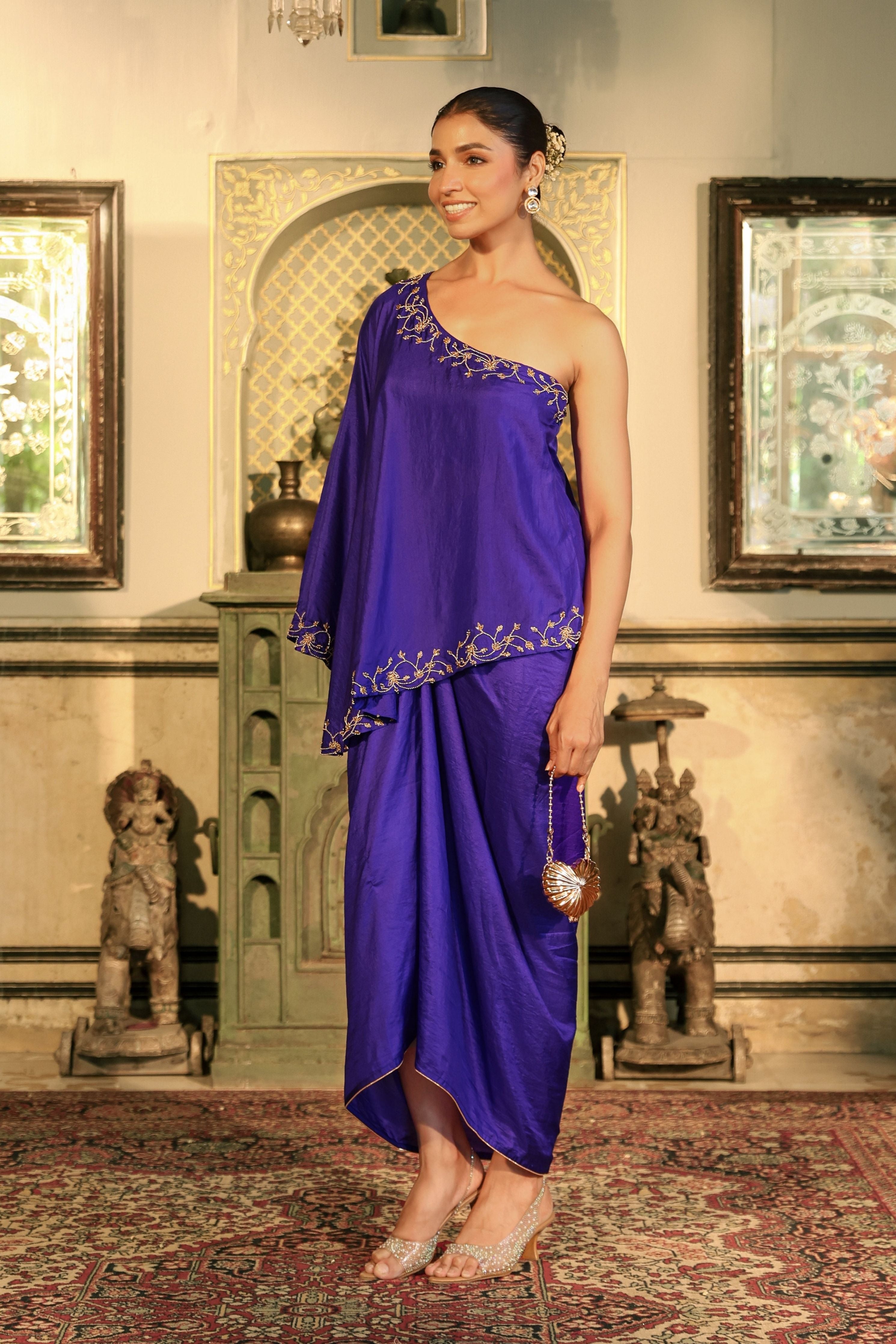 Jamuni Neel Co-Ord Set