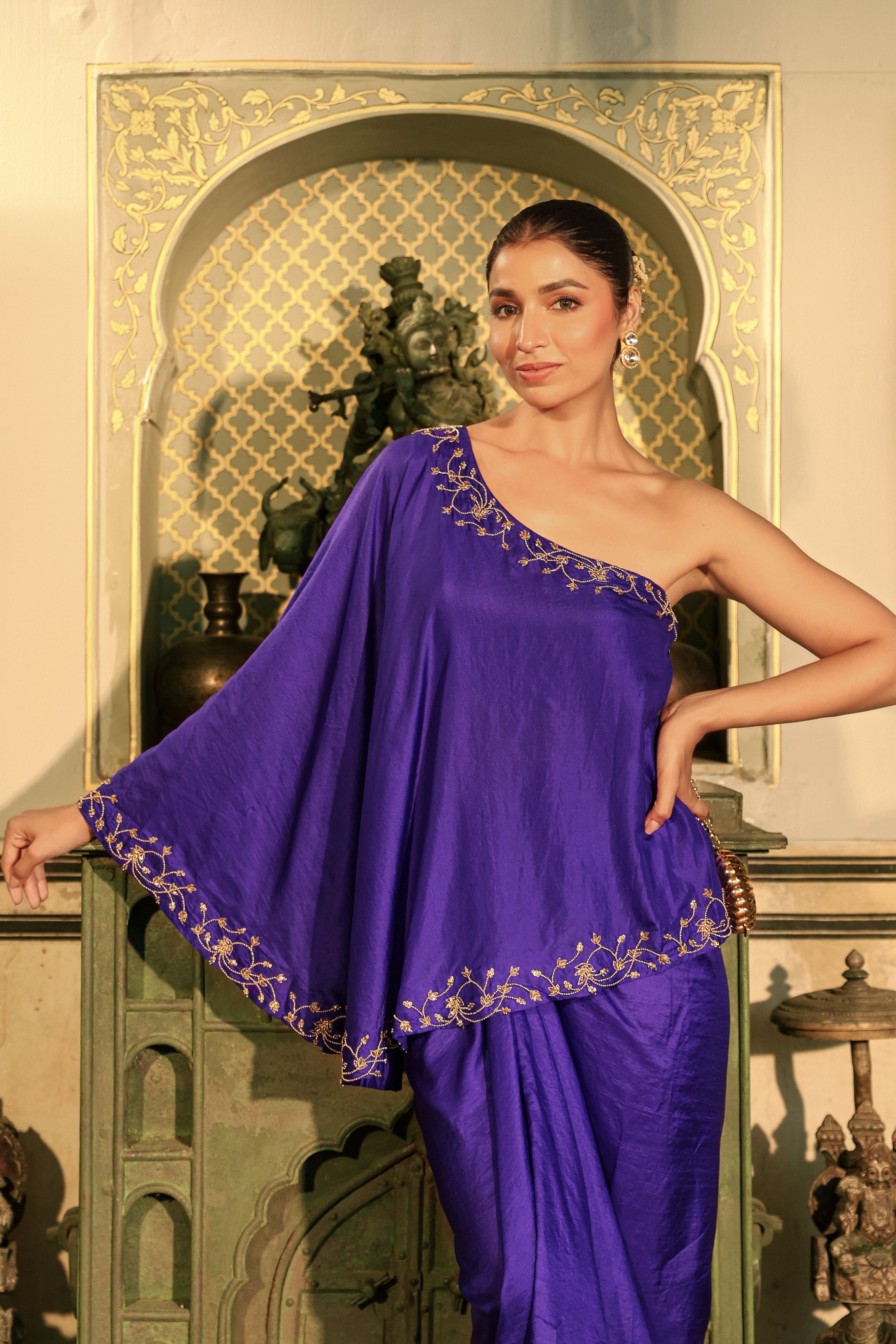 Jamuni Neel Co-Ord Set