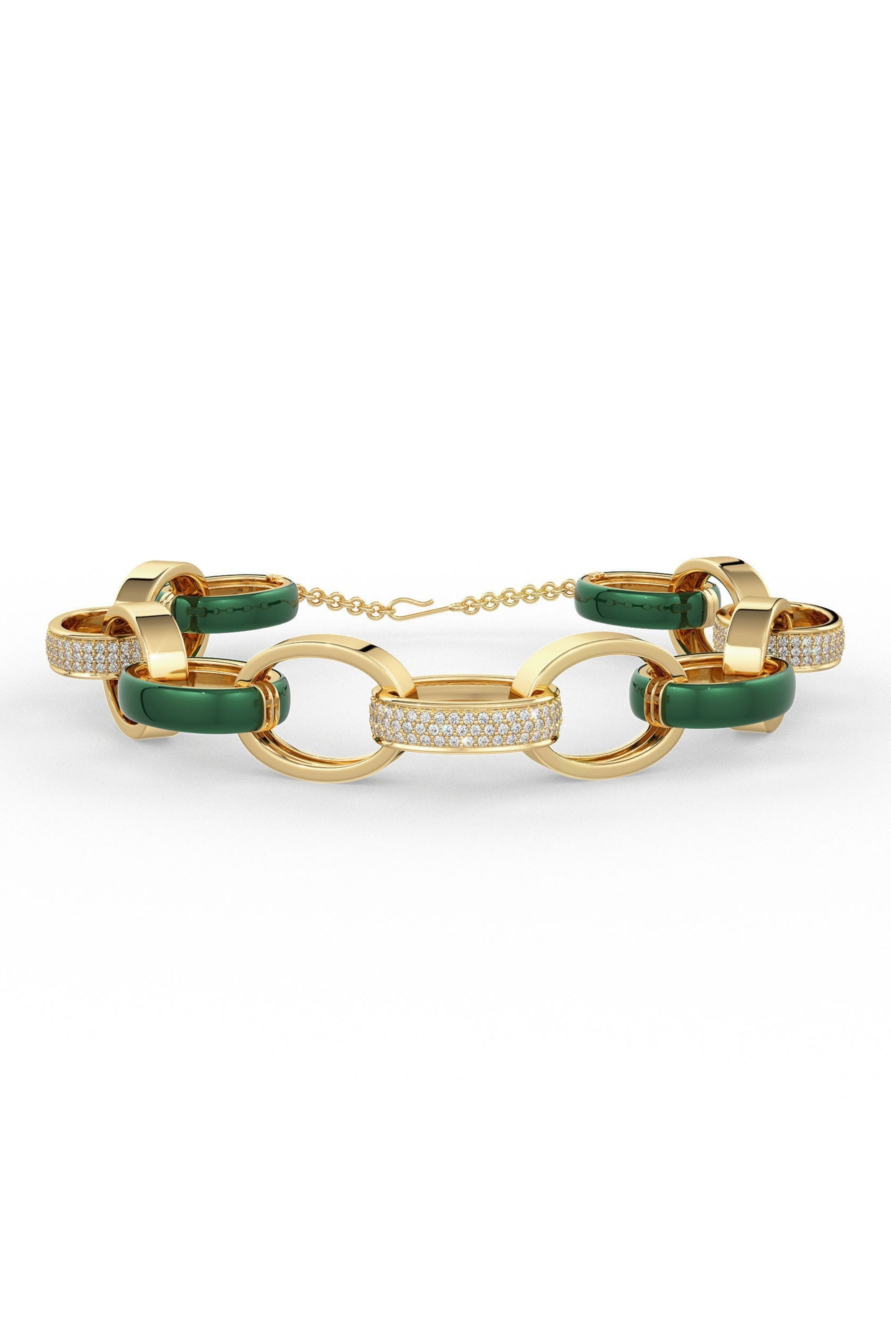 Green Link bracelet