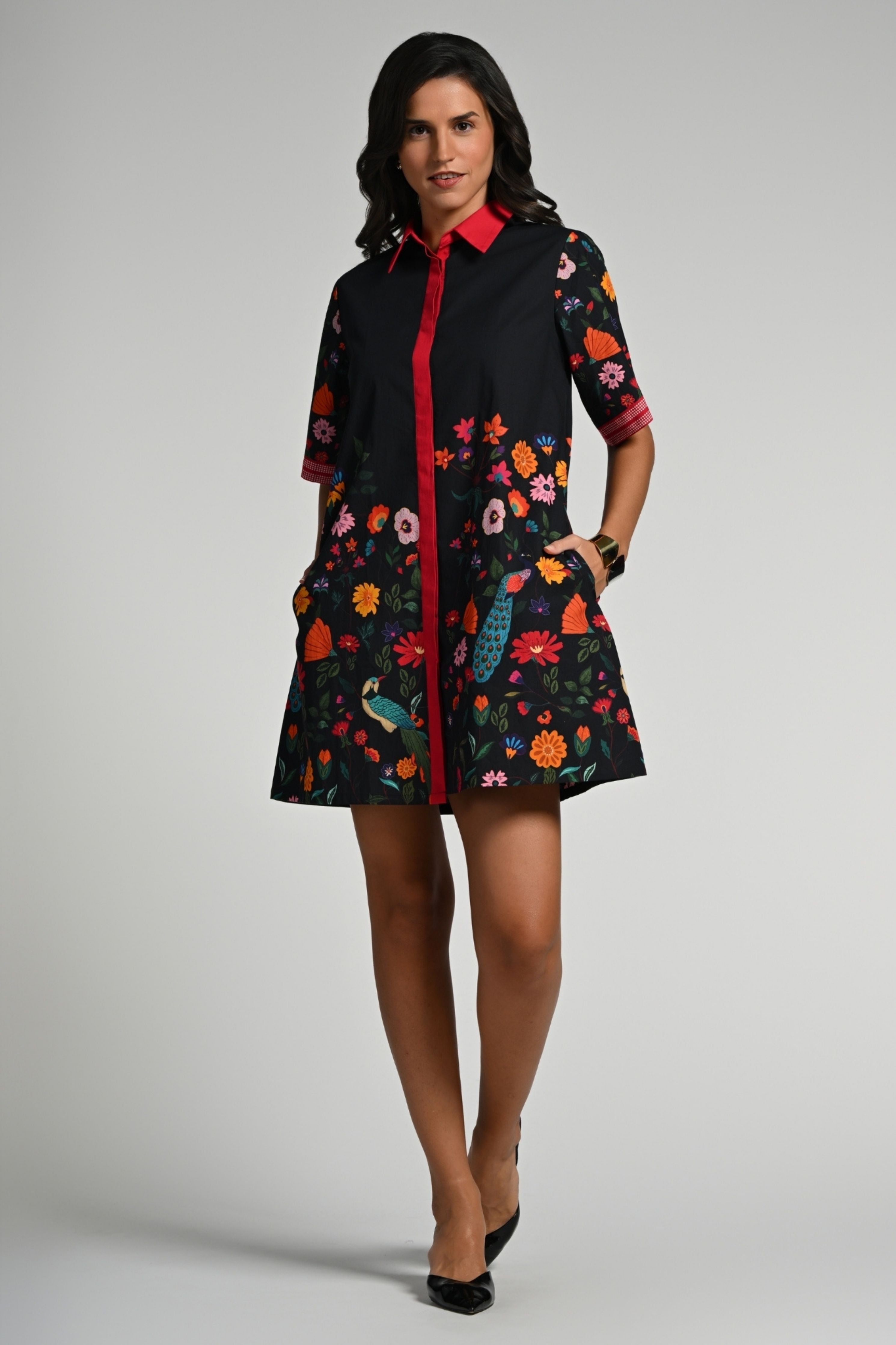 Bageecha Cotton Dress