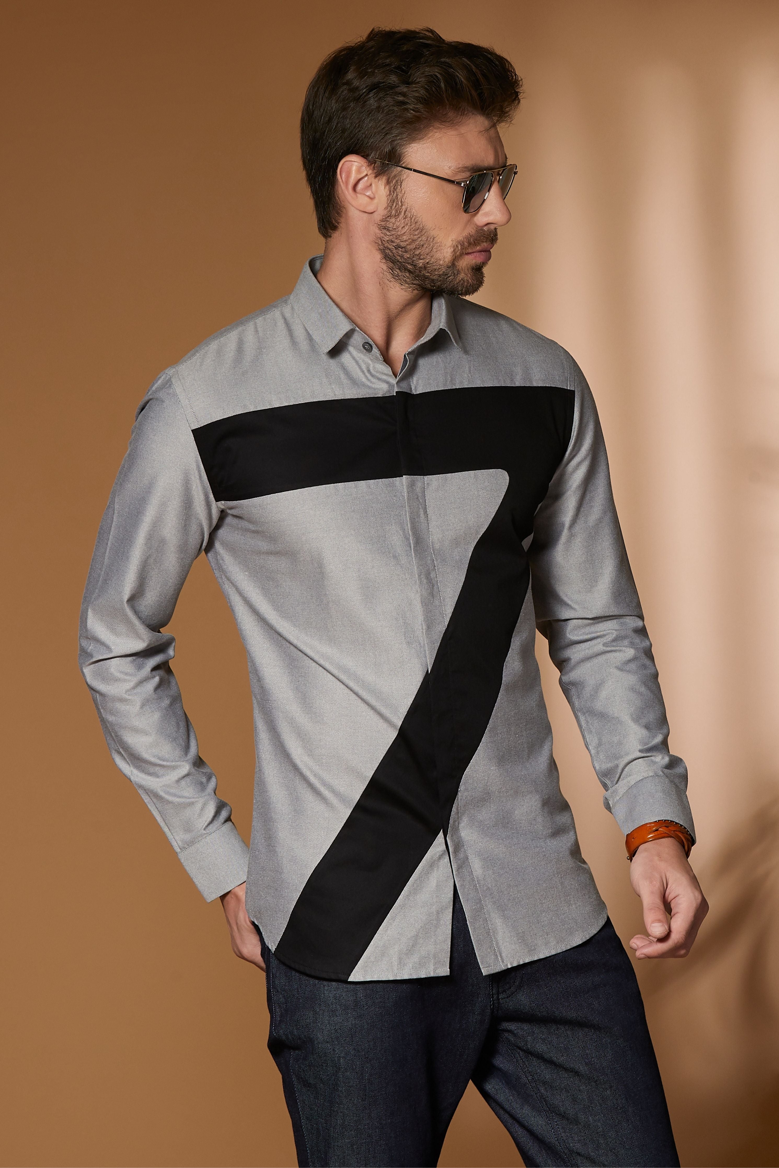 Seven Shirt Grey