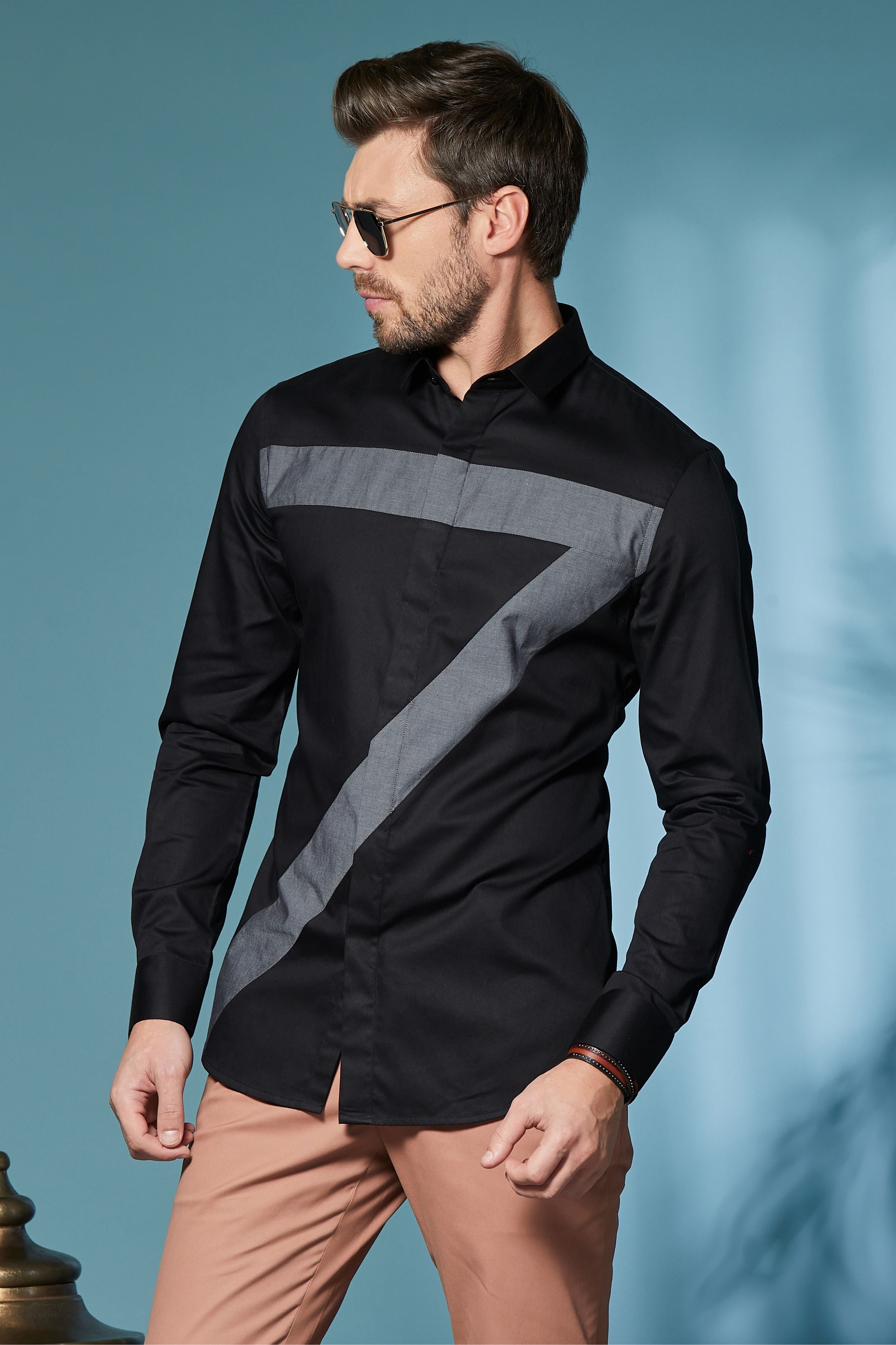 Seven Shirt In Black