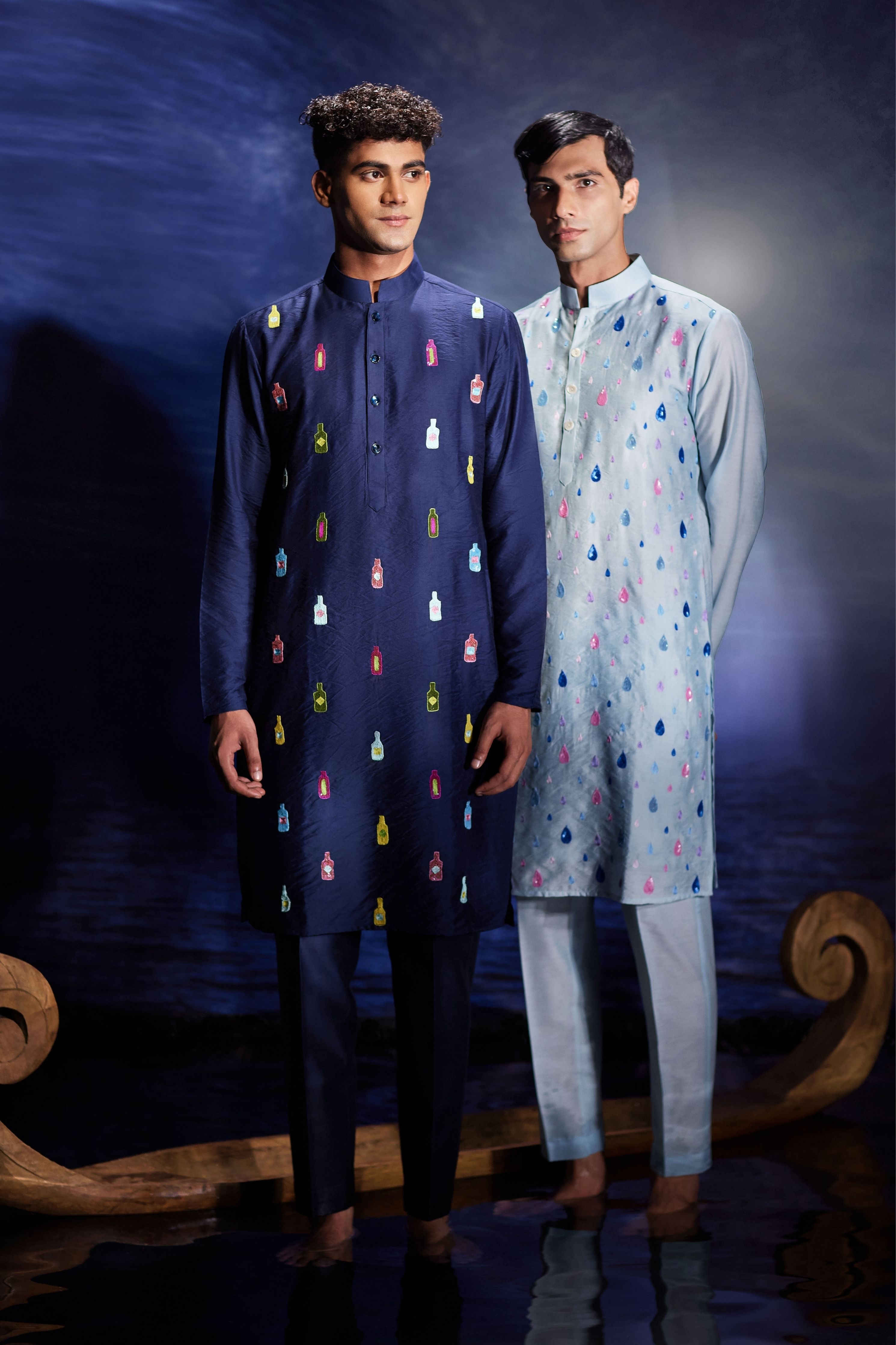 Jashan Hand Embrodiery Kurta Set