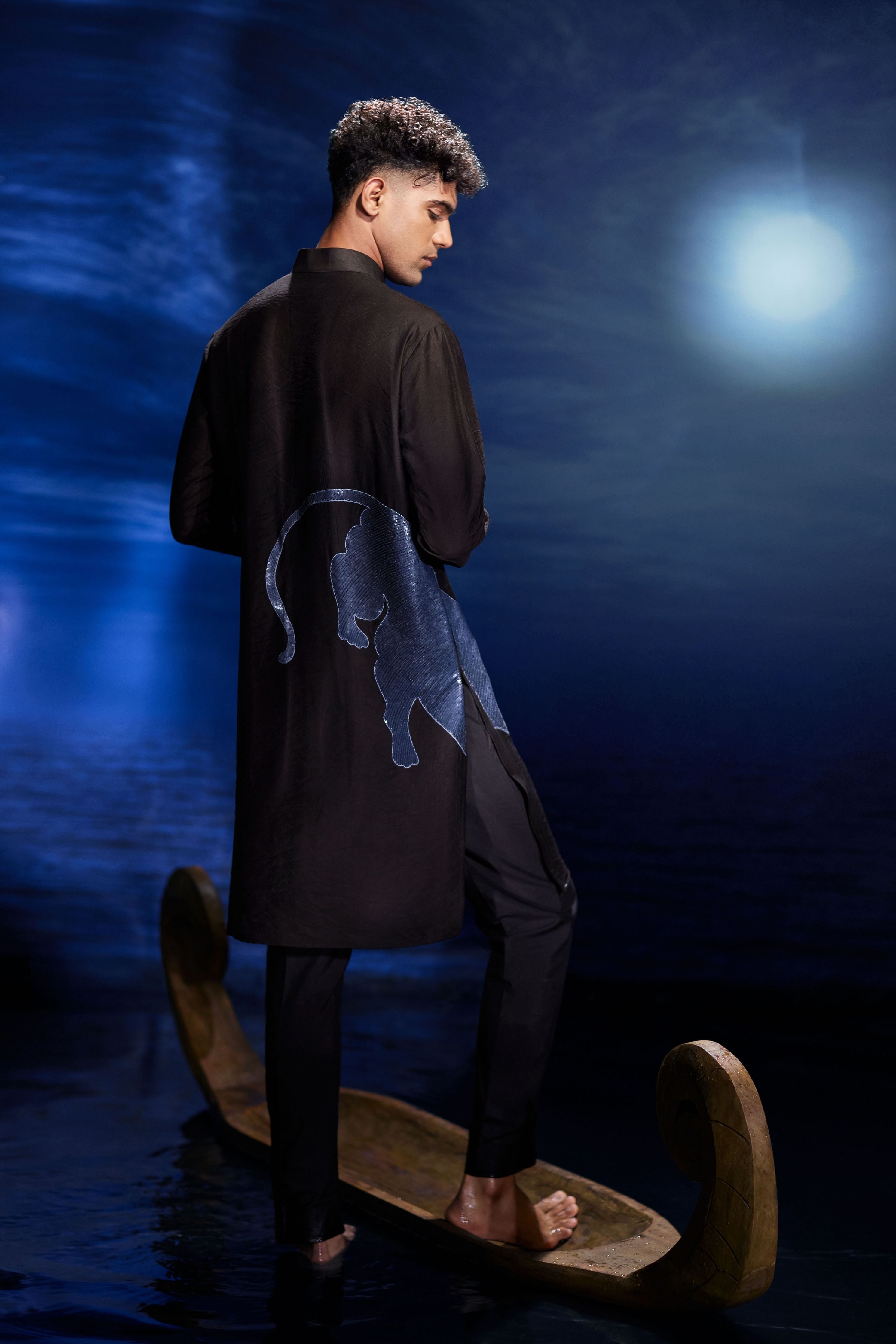 Raat Sequins Hand Embrodiery Kurta Set