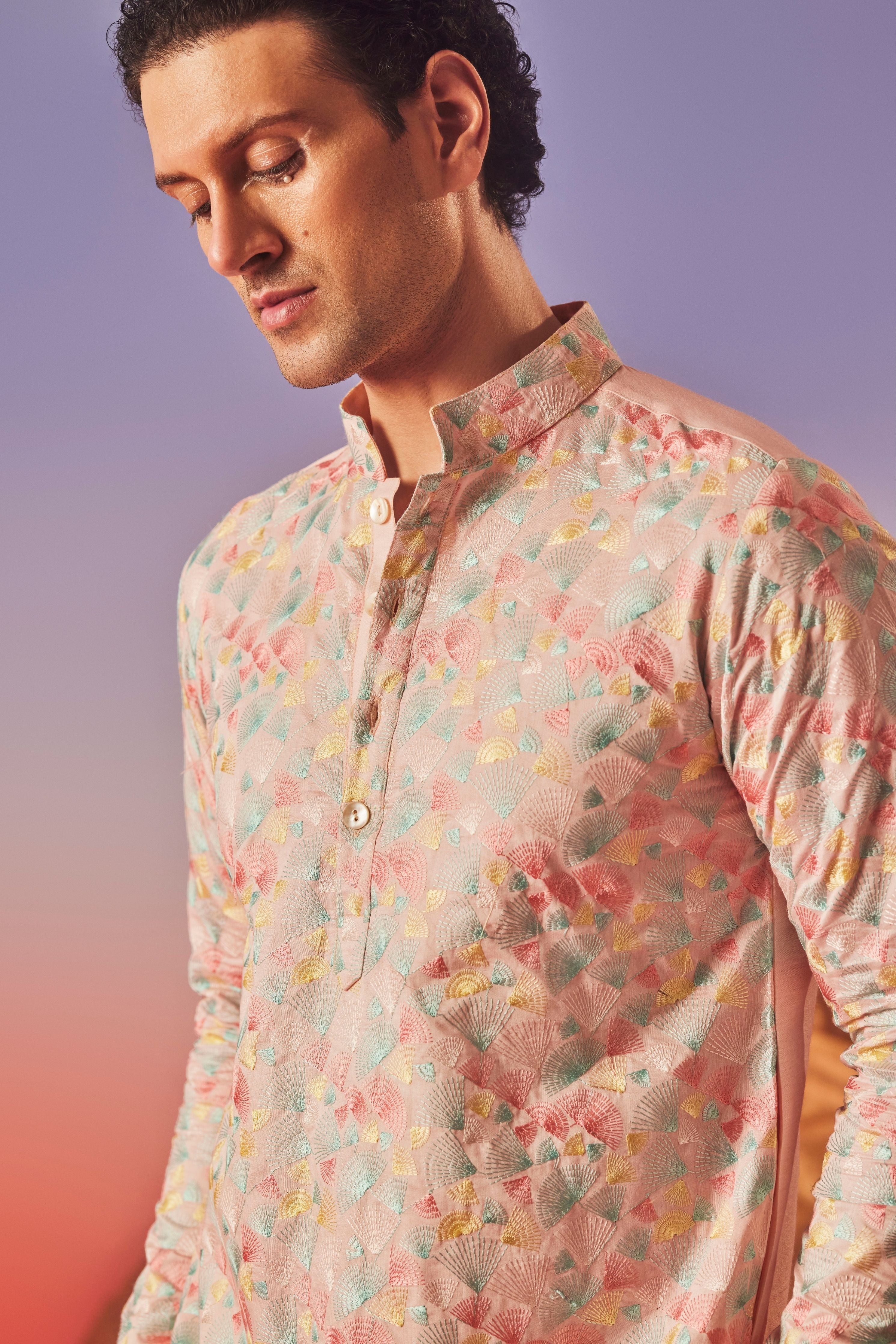 Seher Silk Embroidery Kurta