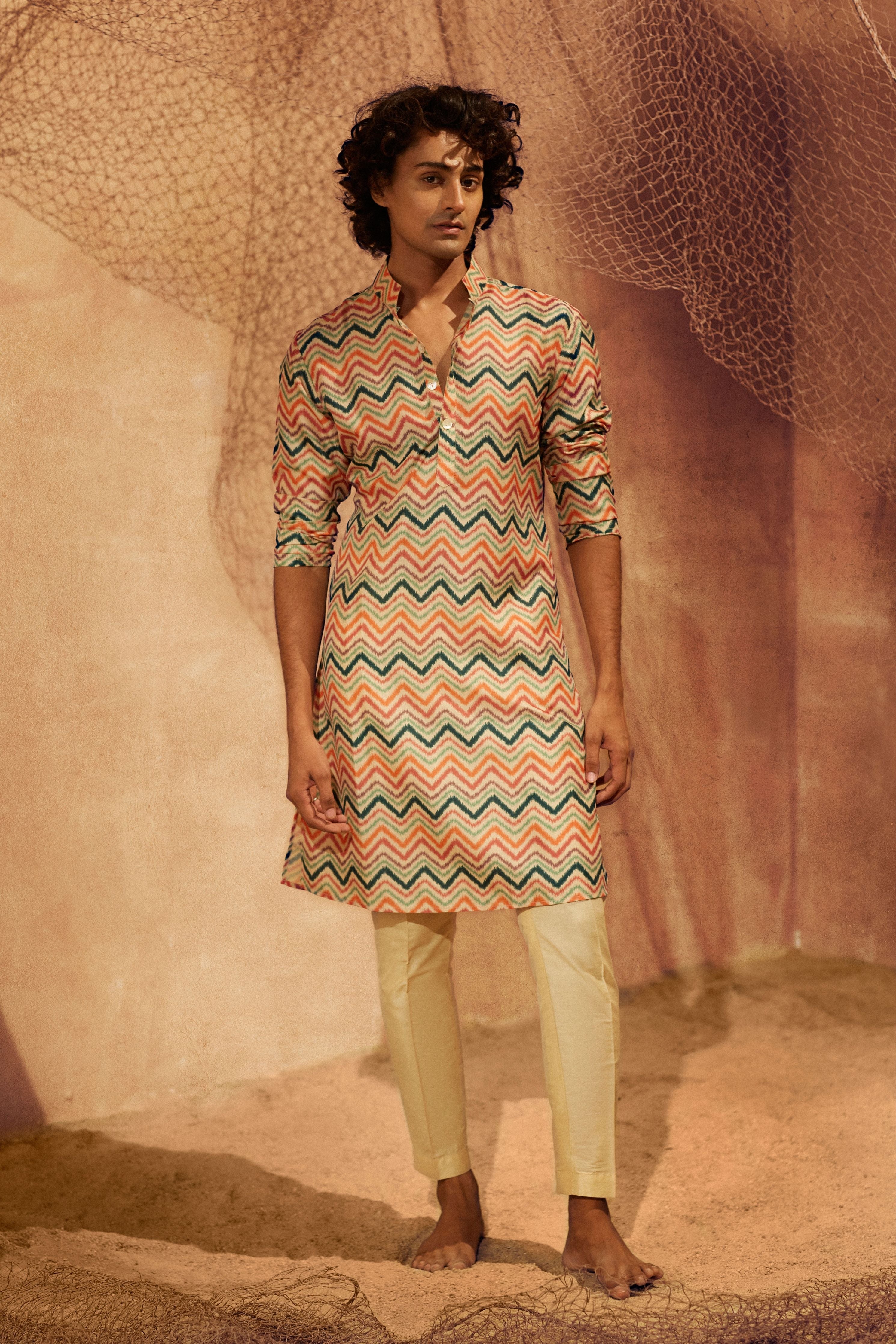 Spring Day Printed Kurta Set