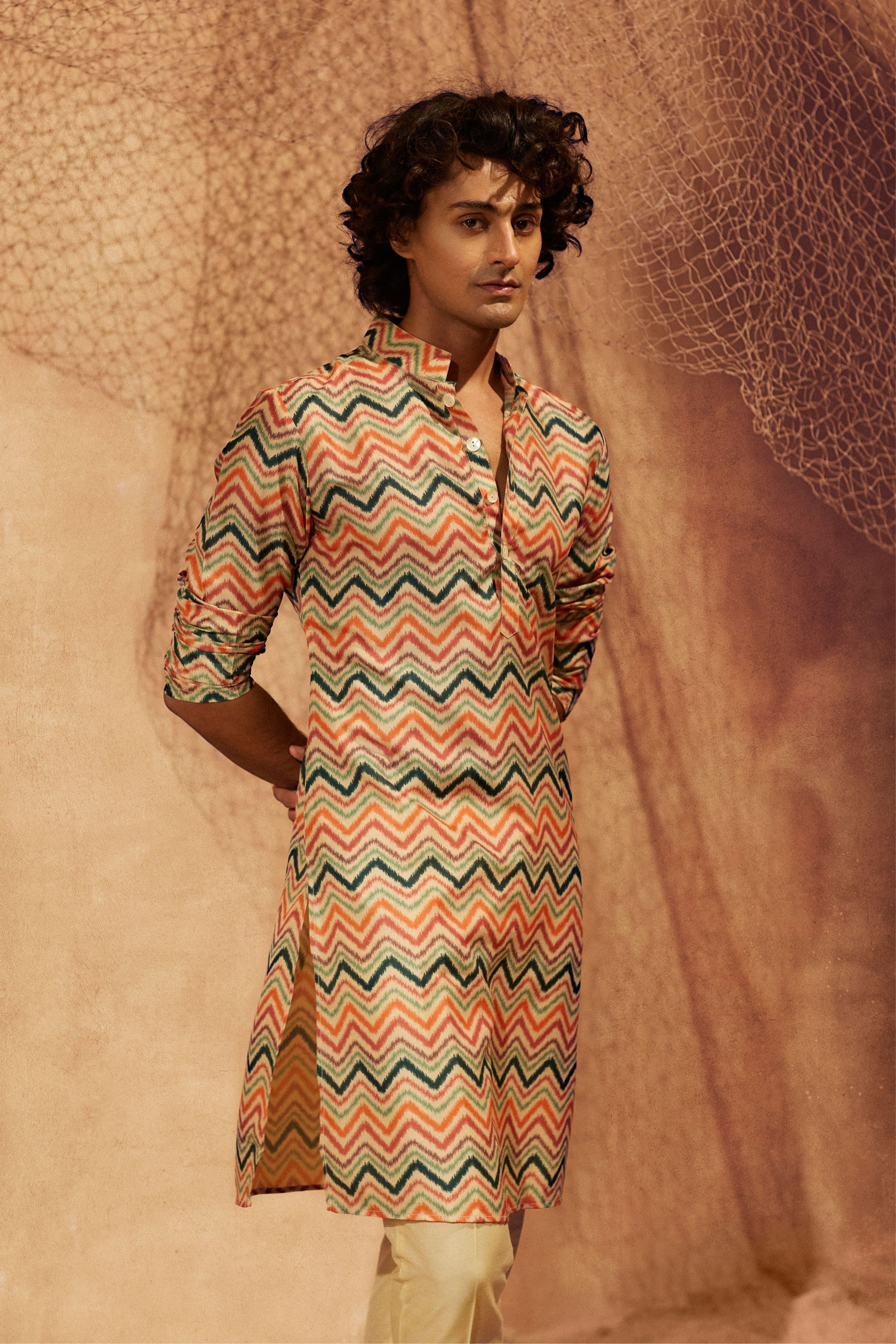 Spring Day Printed Kurta Set