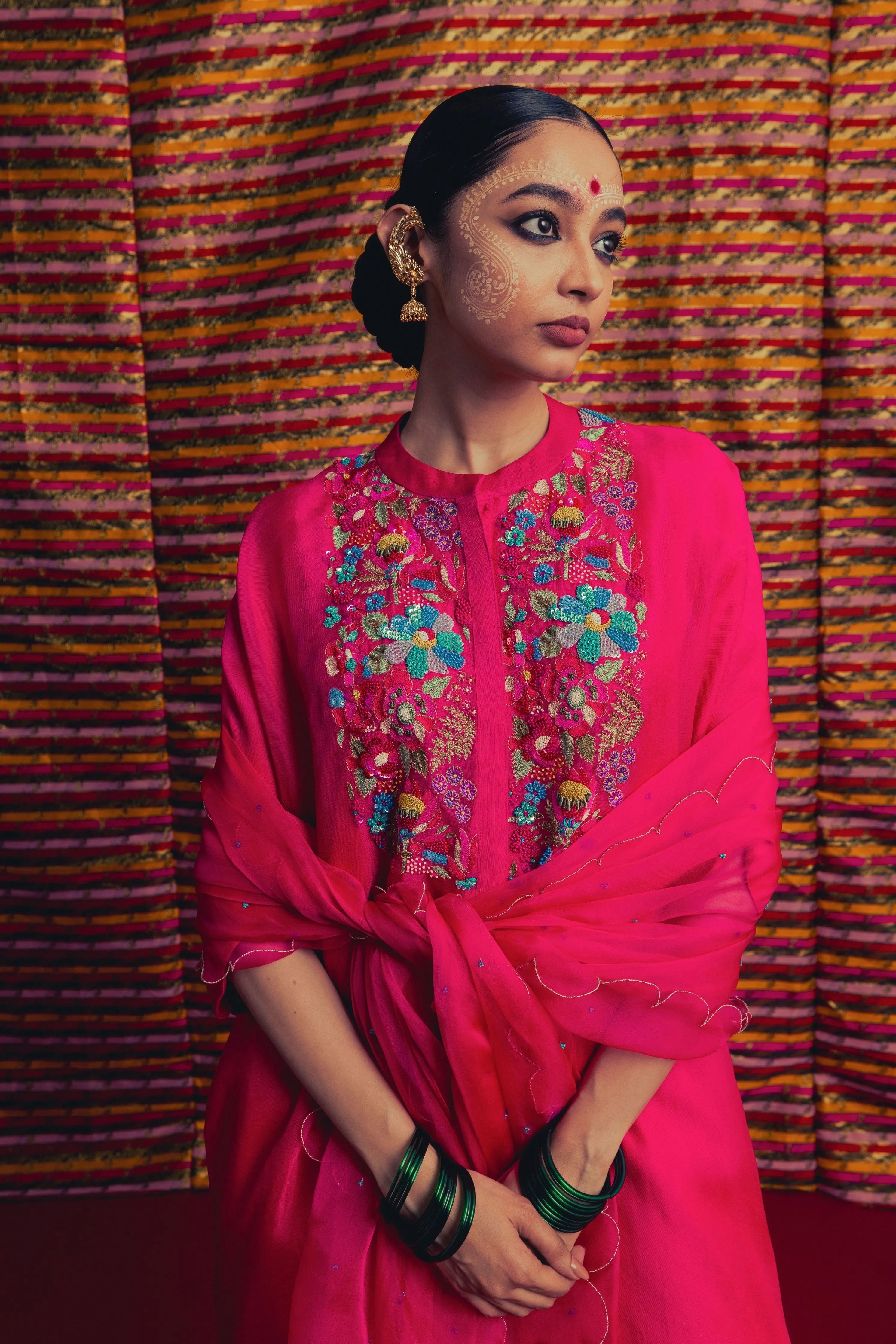 Gulposh Kurta Set
