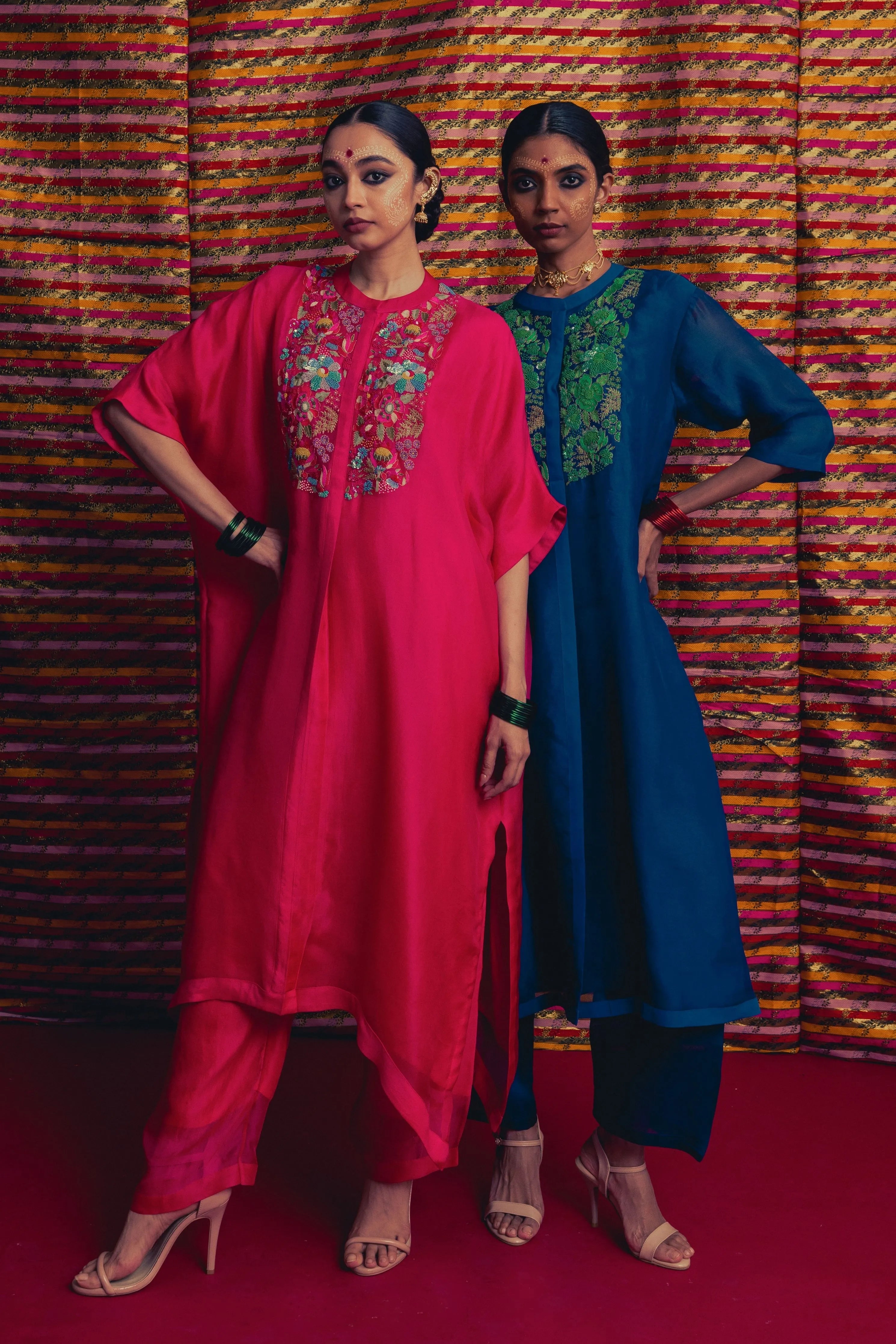 Gulposh Kurta Set