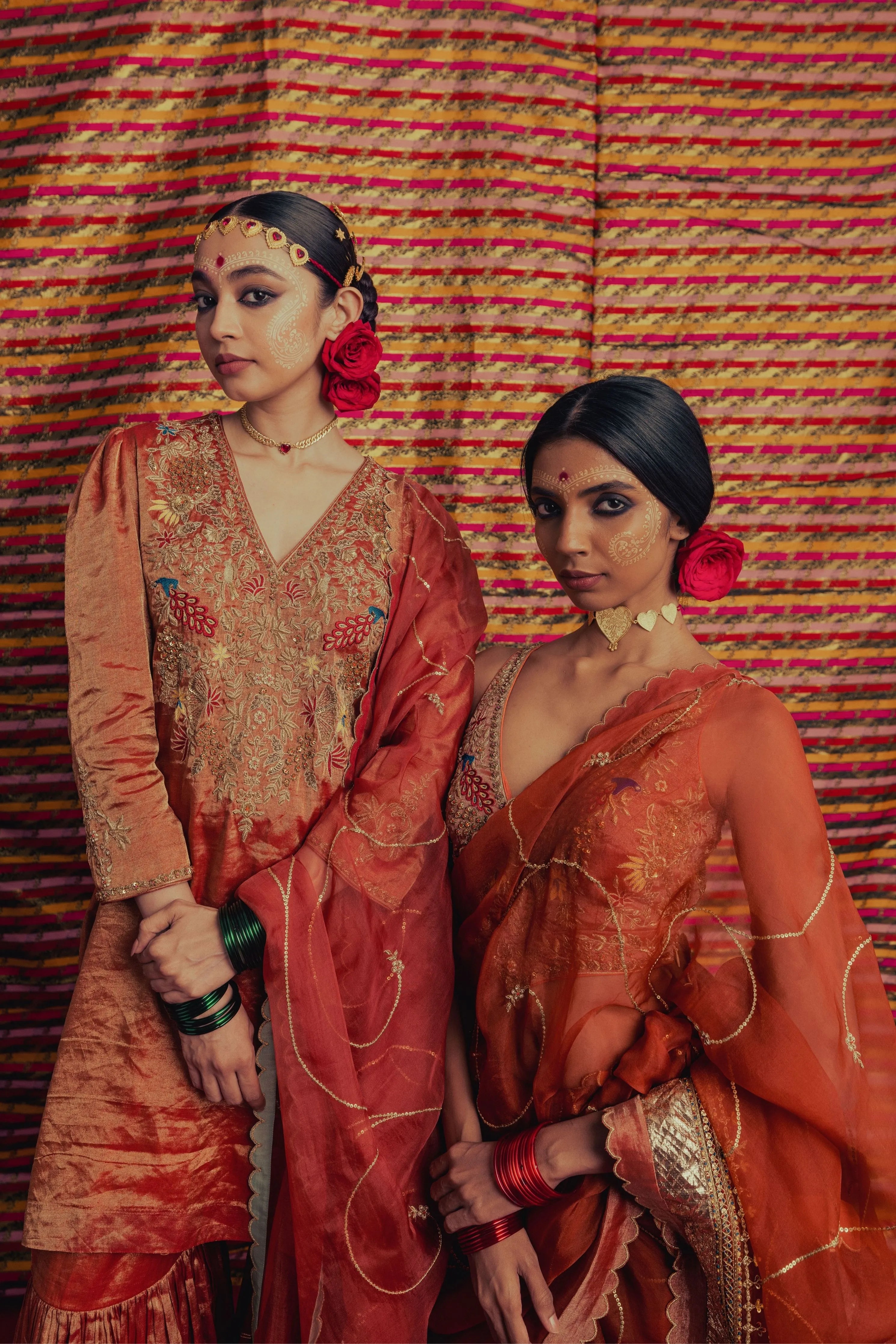 Noor Sharara Odhni Set