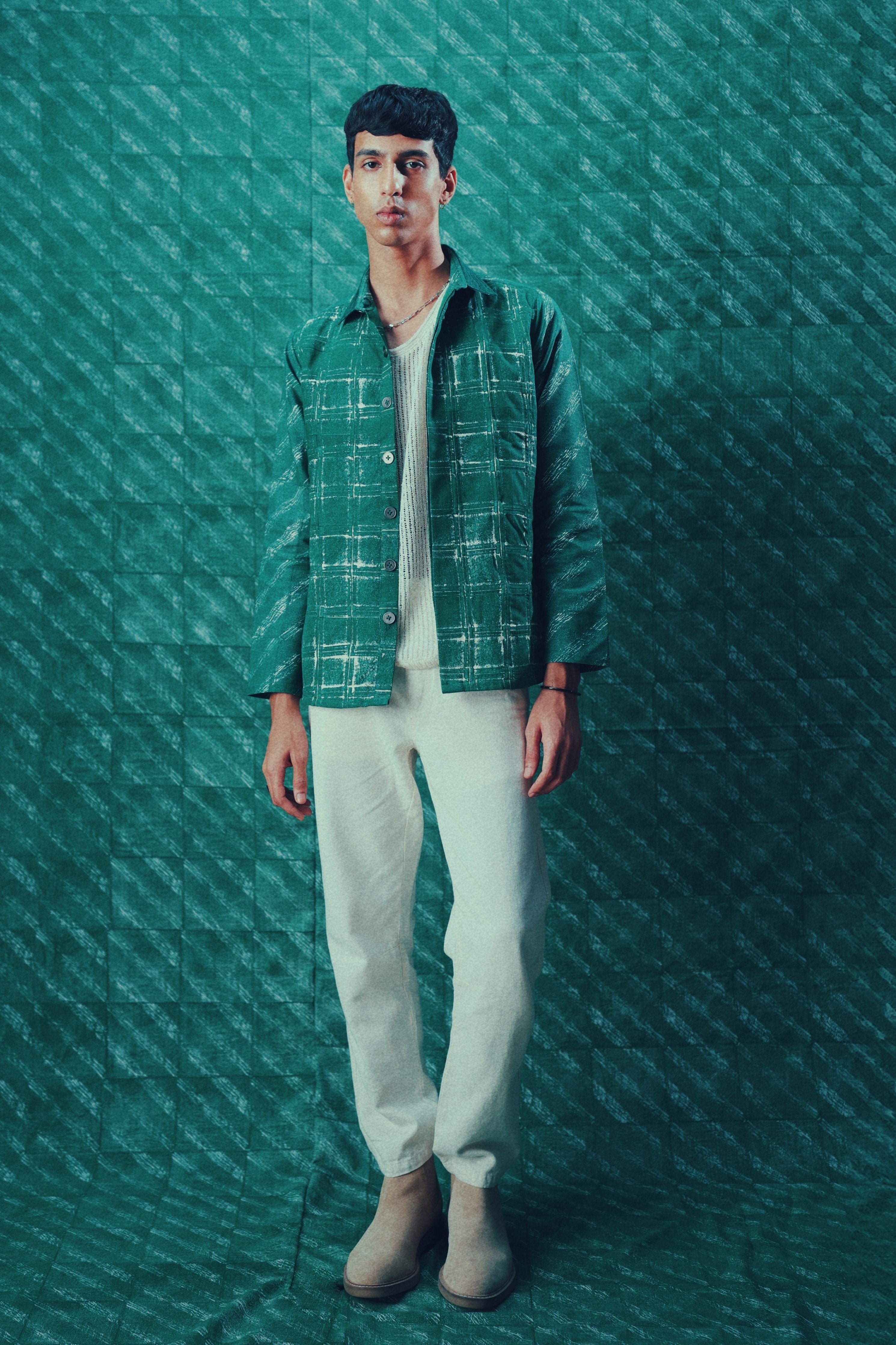 Evergreen Escape Shacket