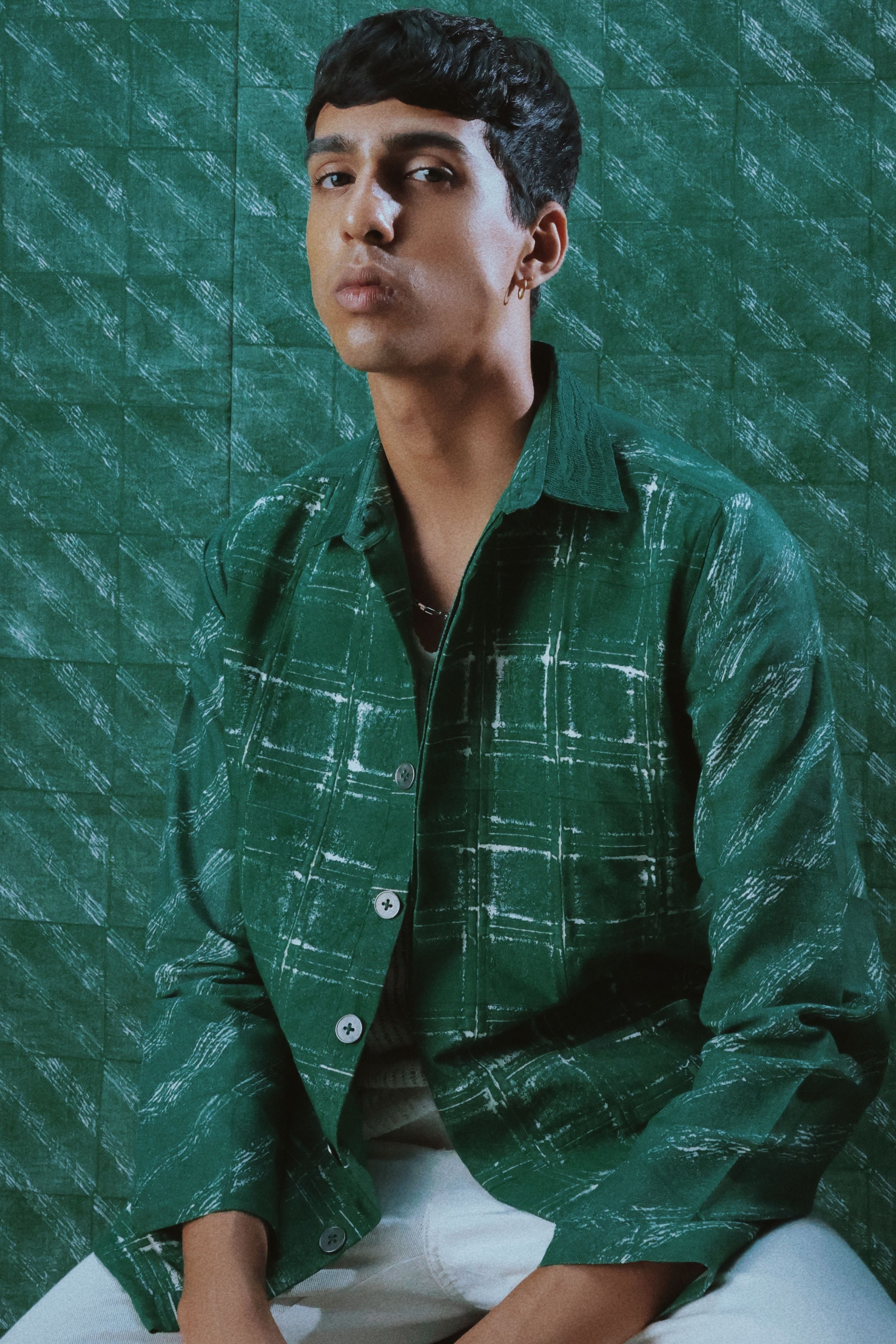 Evergreen Escape Shacket