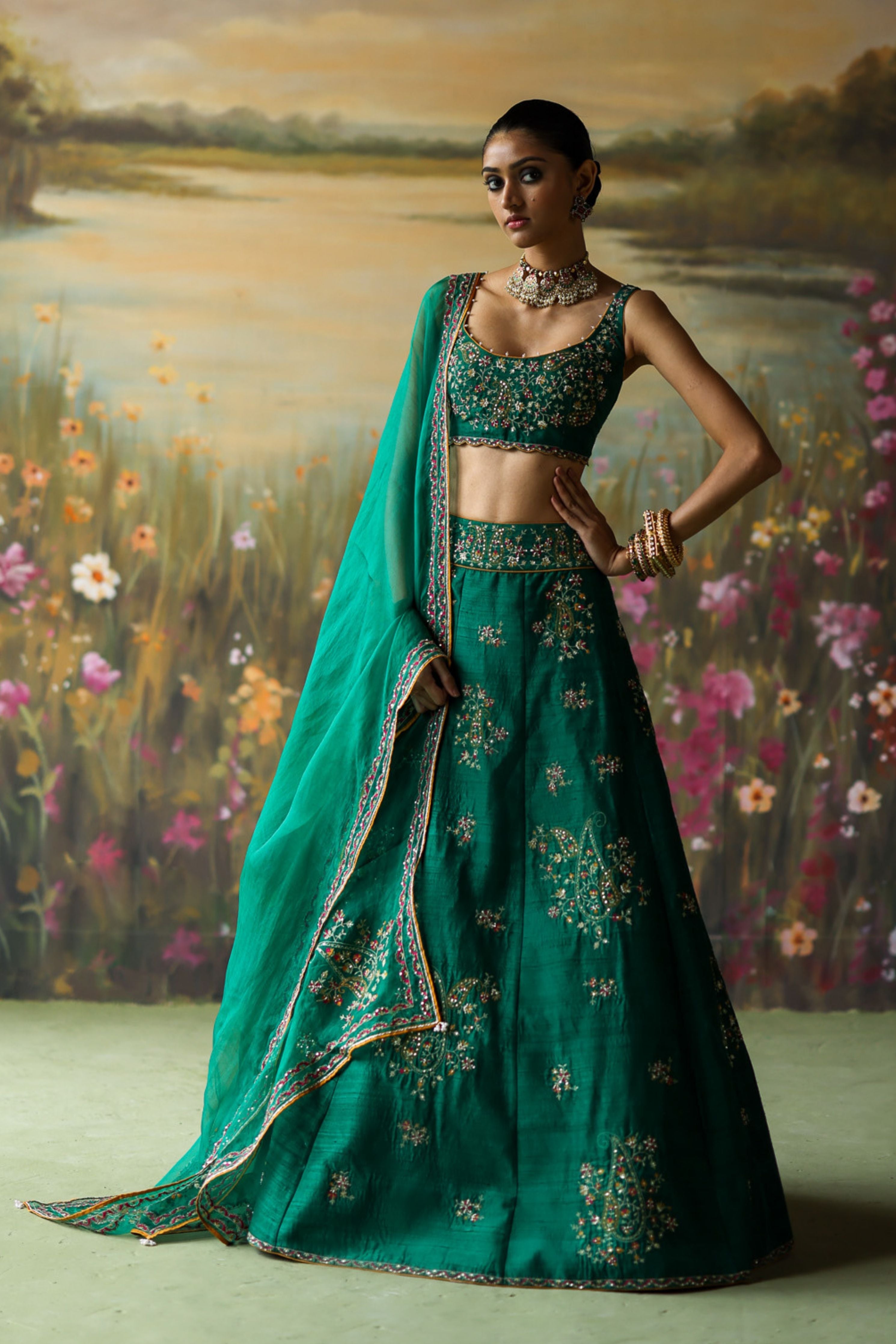 Nazma Lehenga Set