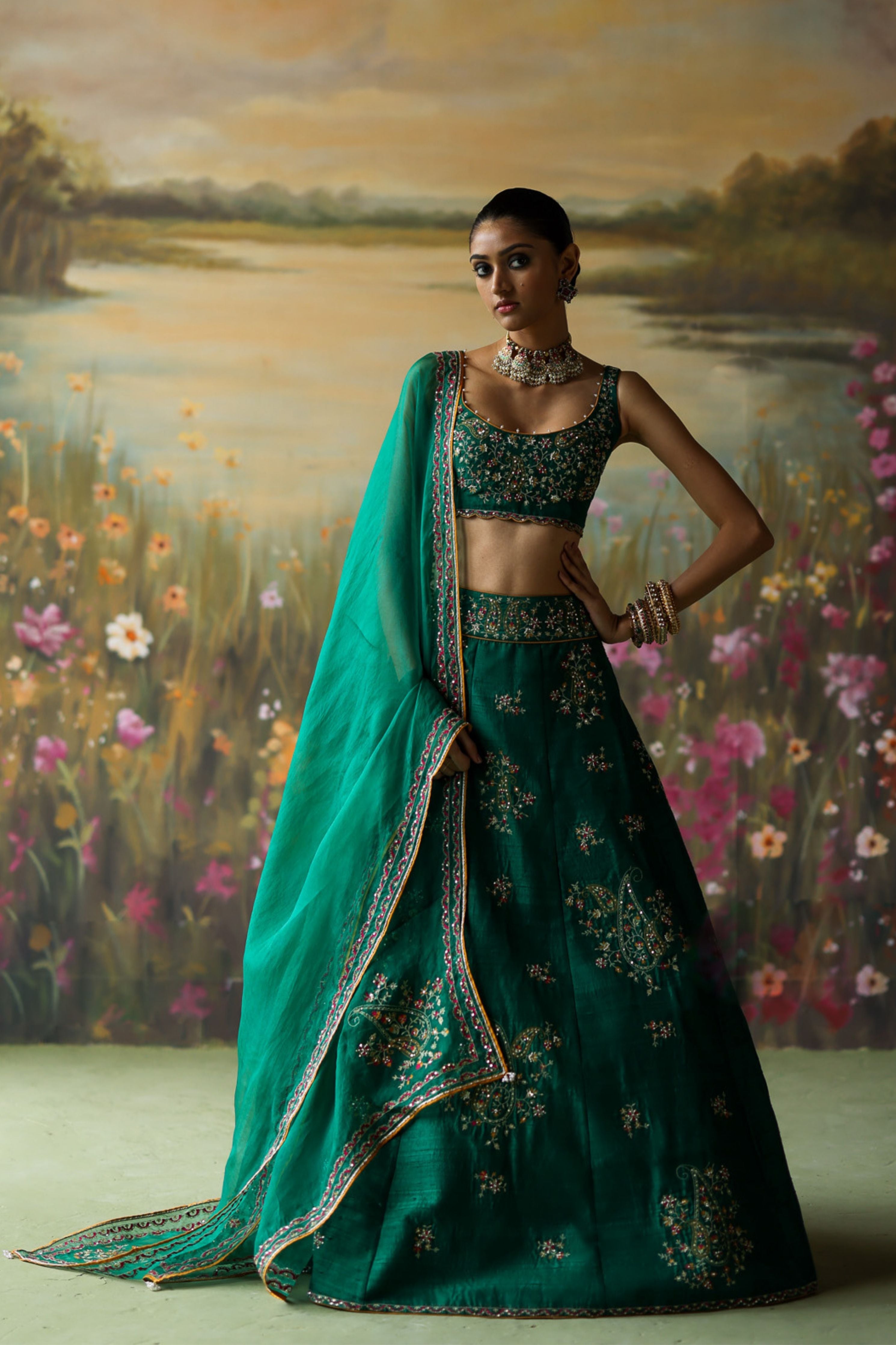 Nazma Lehenga Set
