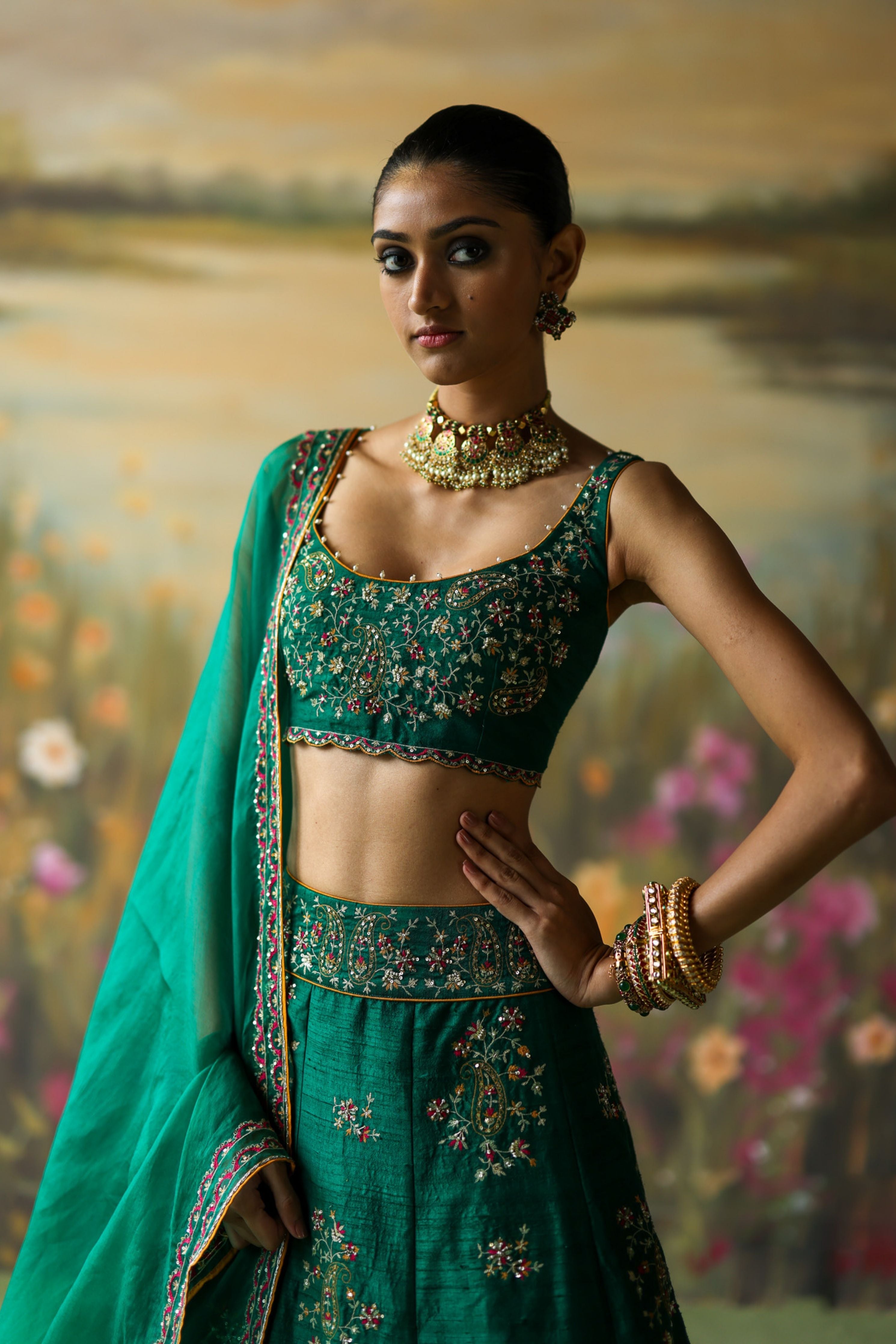 Nazma Lehenga Set