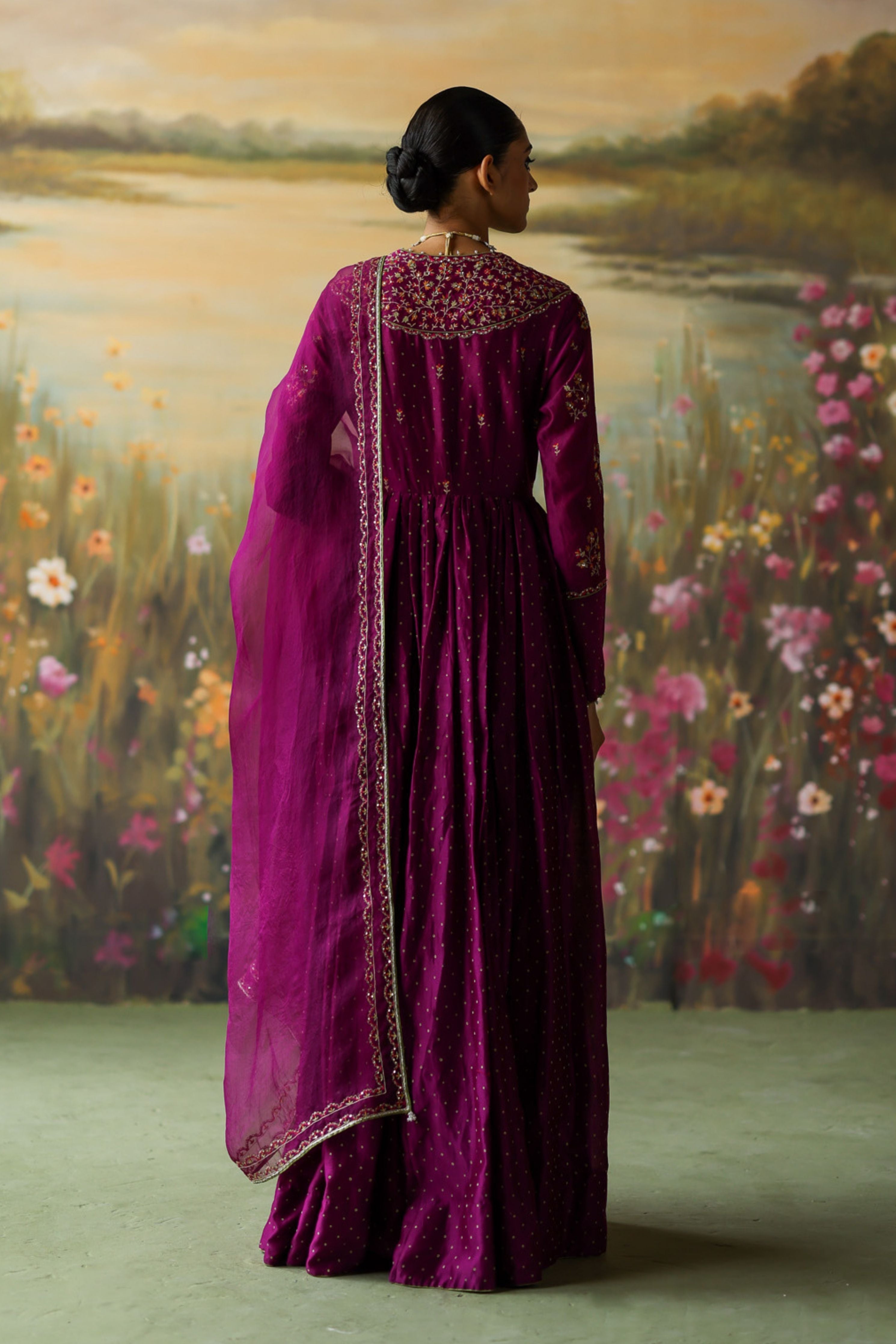 Pranika Anarkali Set