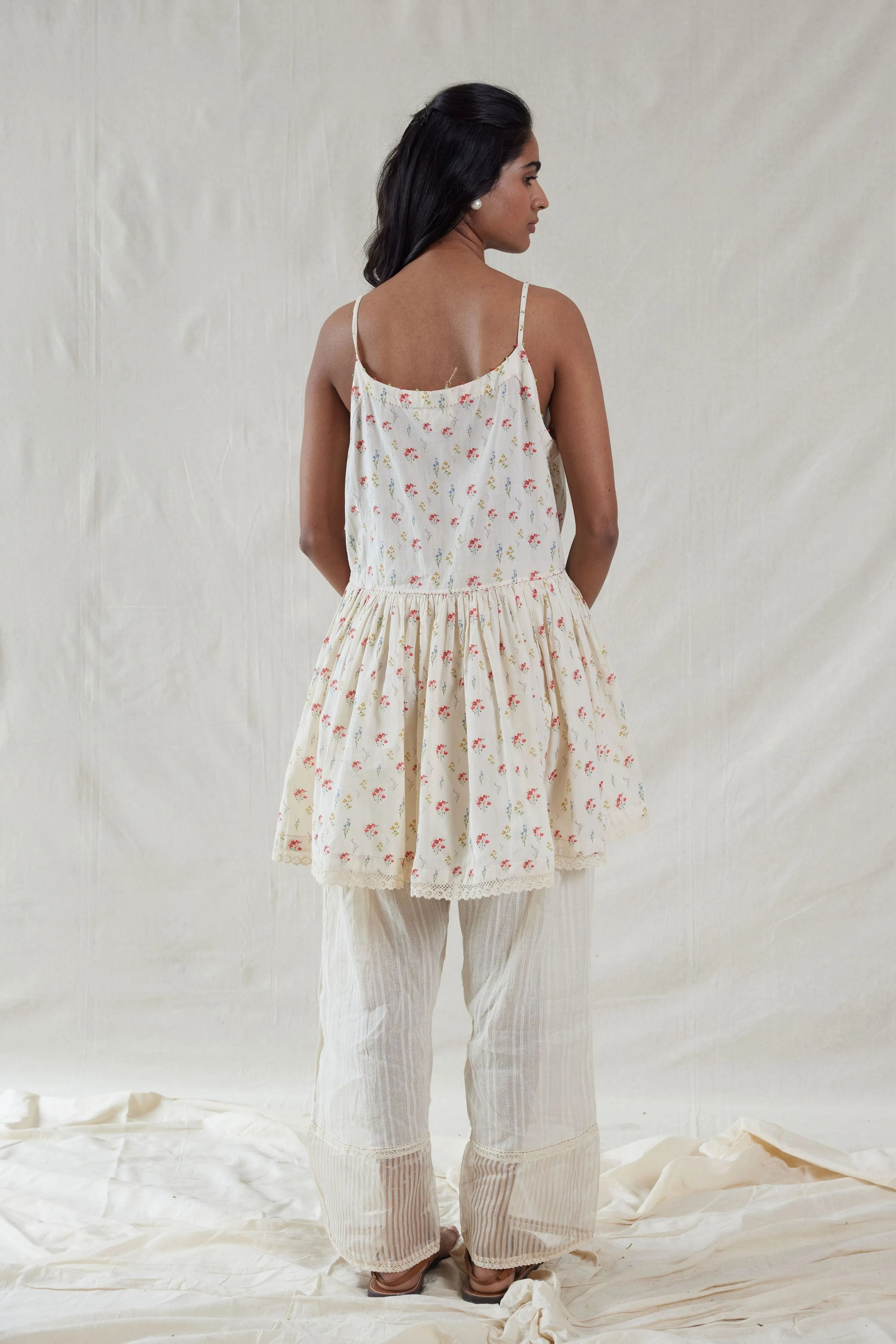 Hand Woven Cotton Silk Top
