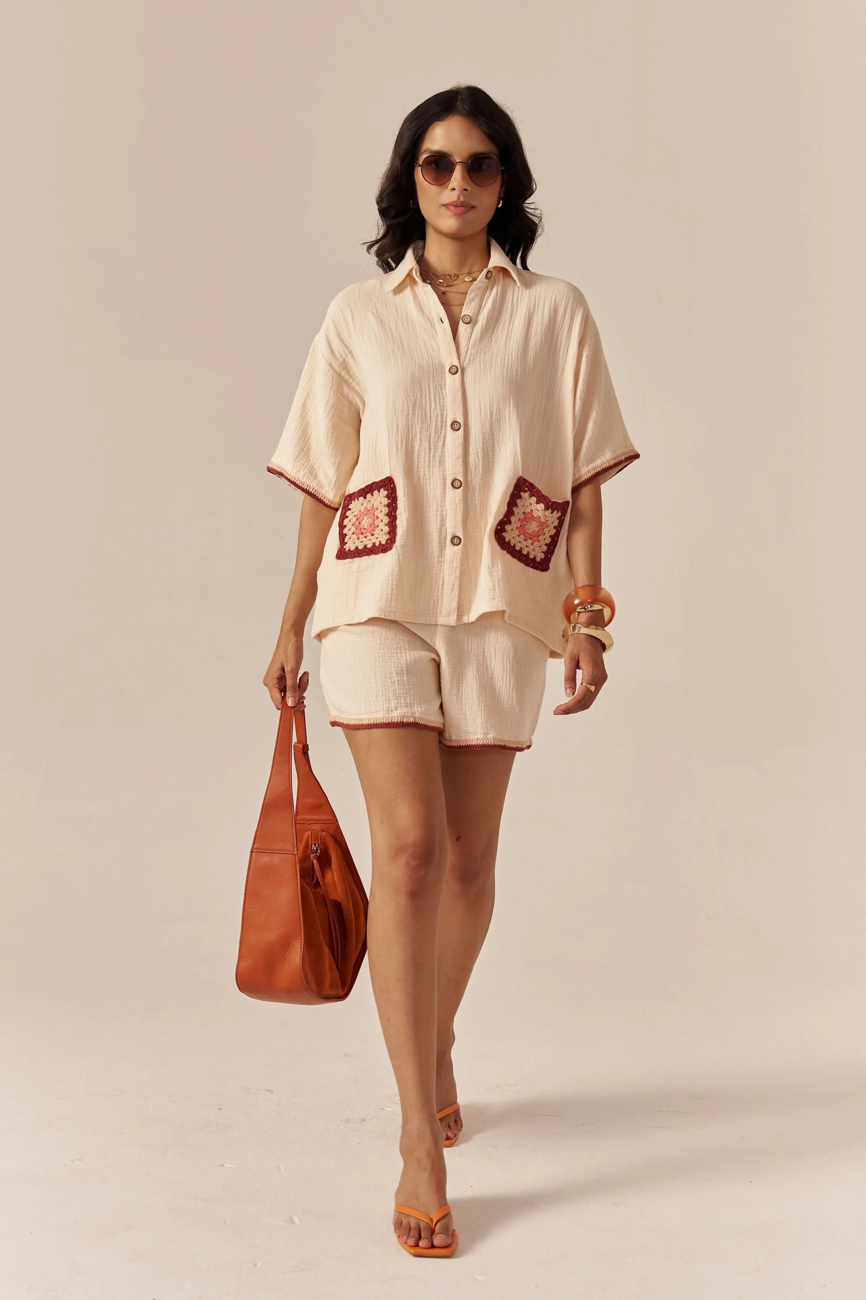 Tuscan Co-ord With Shorts