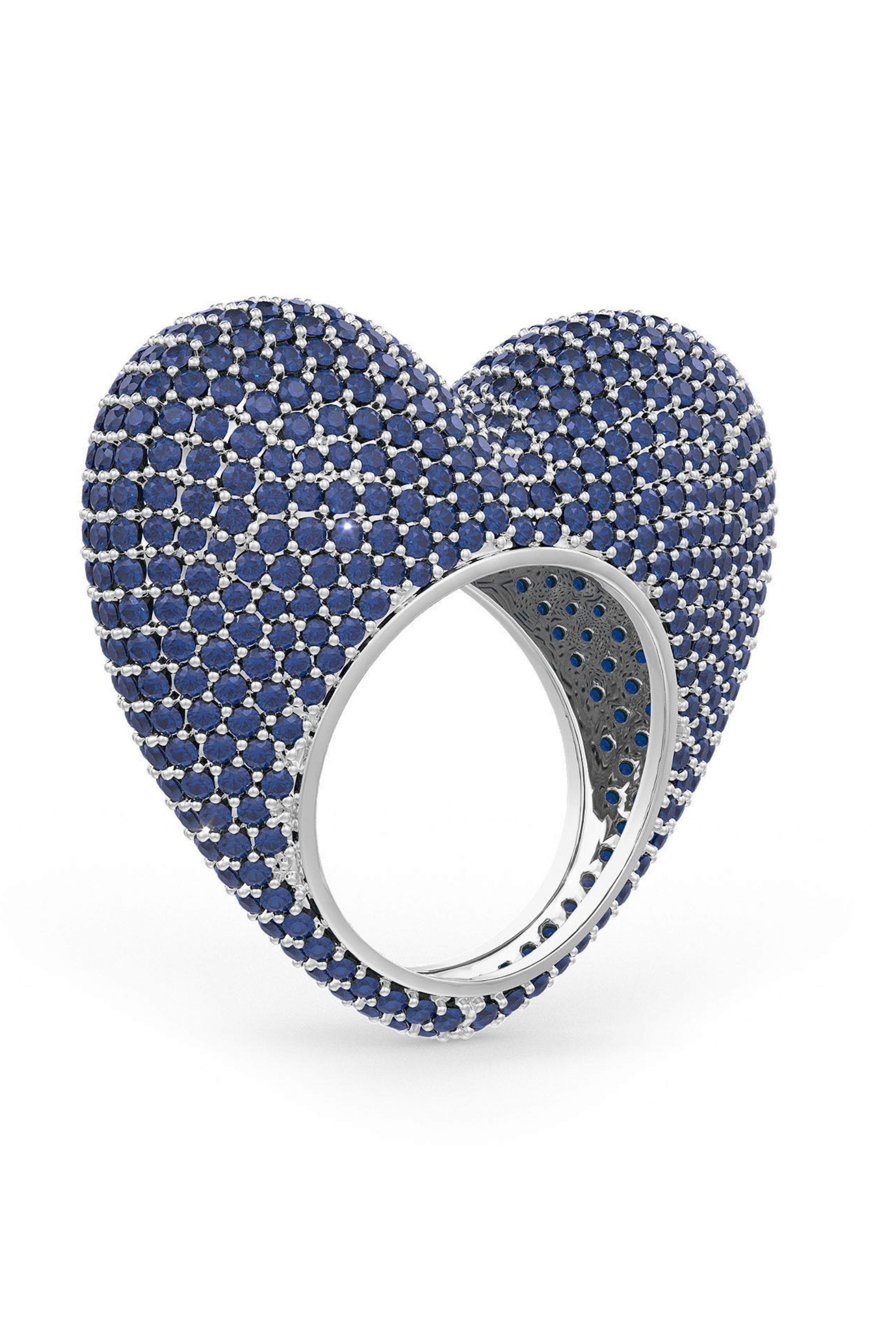 The Love Ring In Sapphire Blue