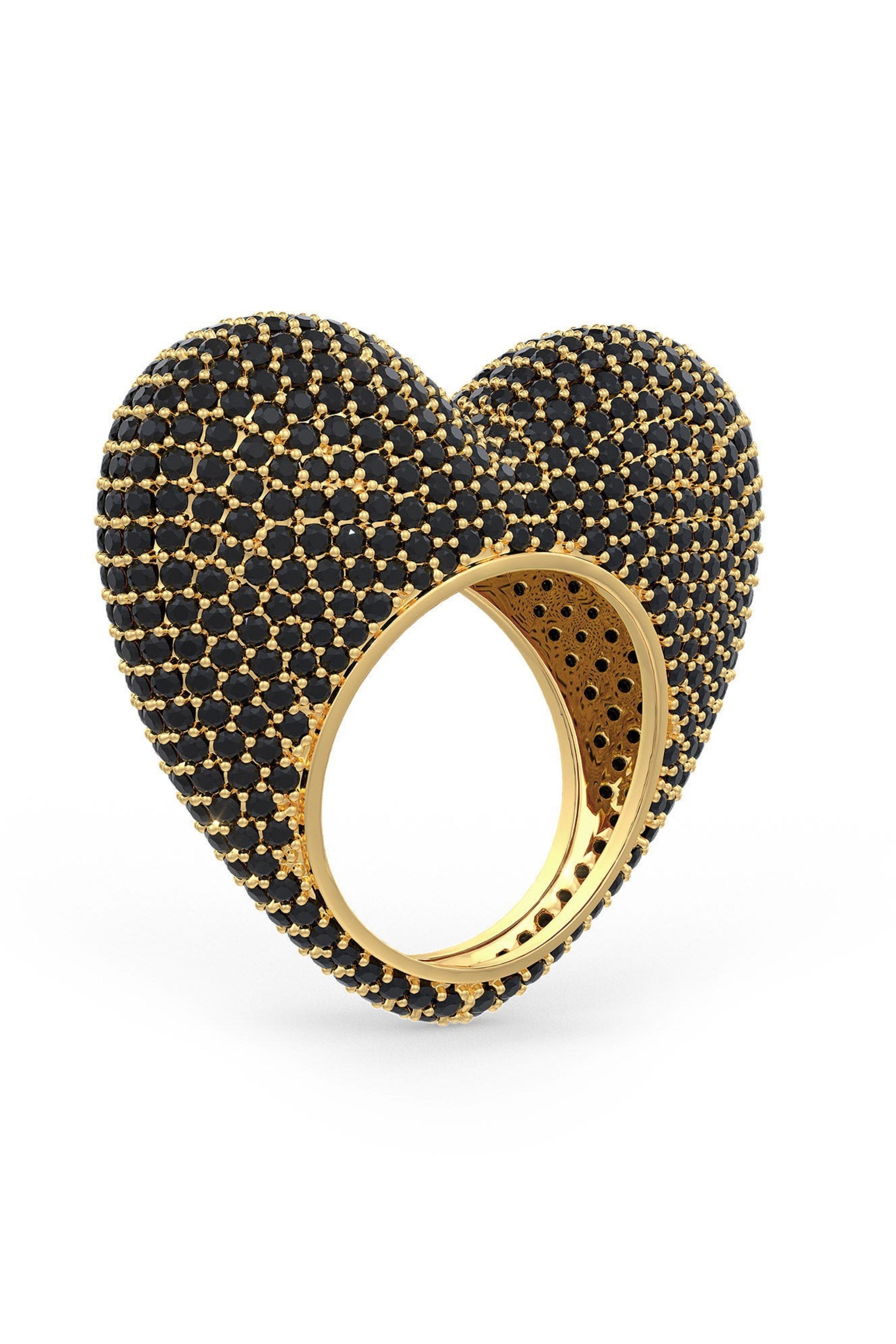 The Love Ring In Gold And Black