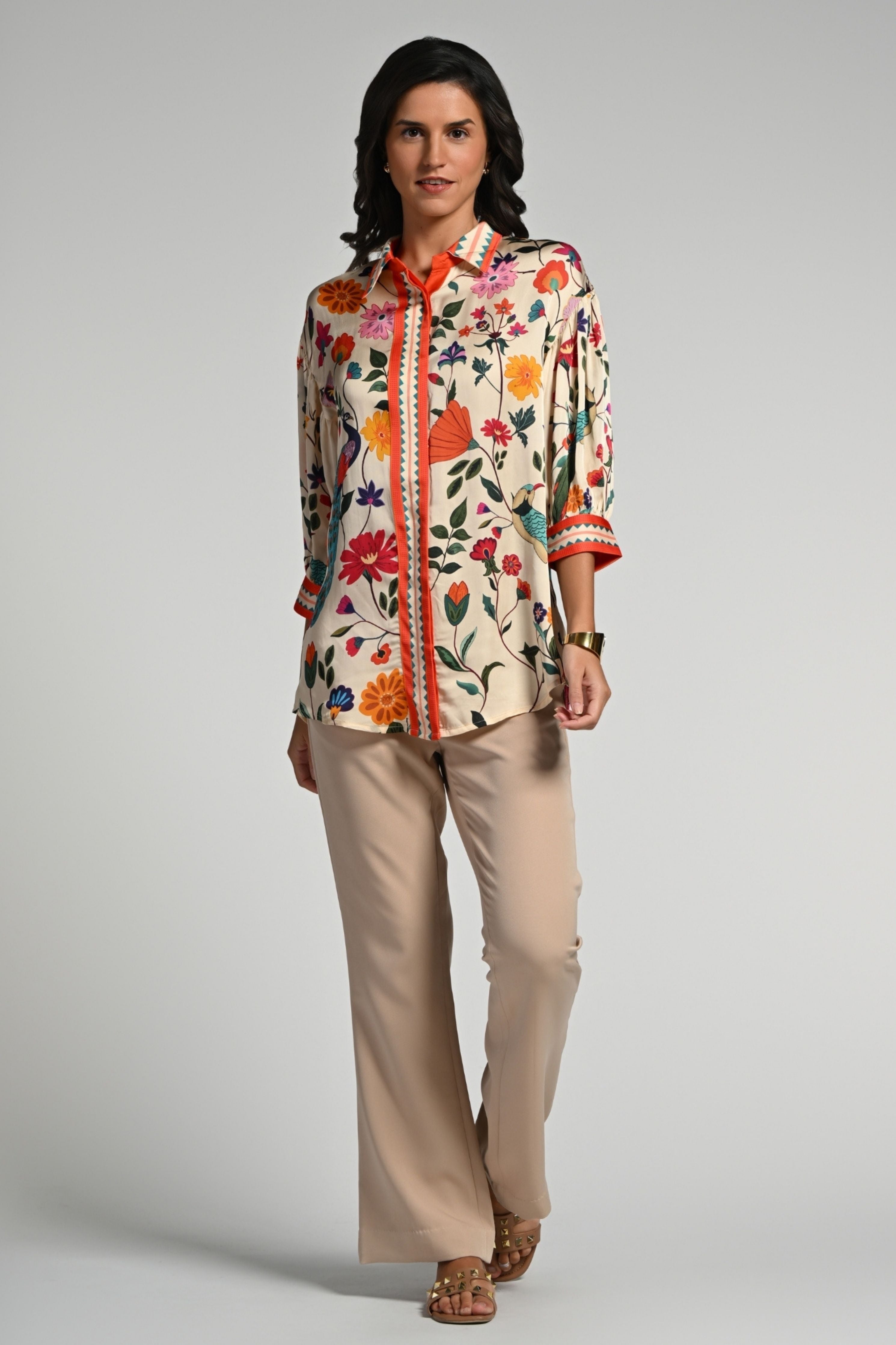 Bageecha Silk Shirt