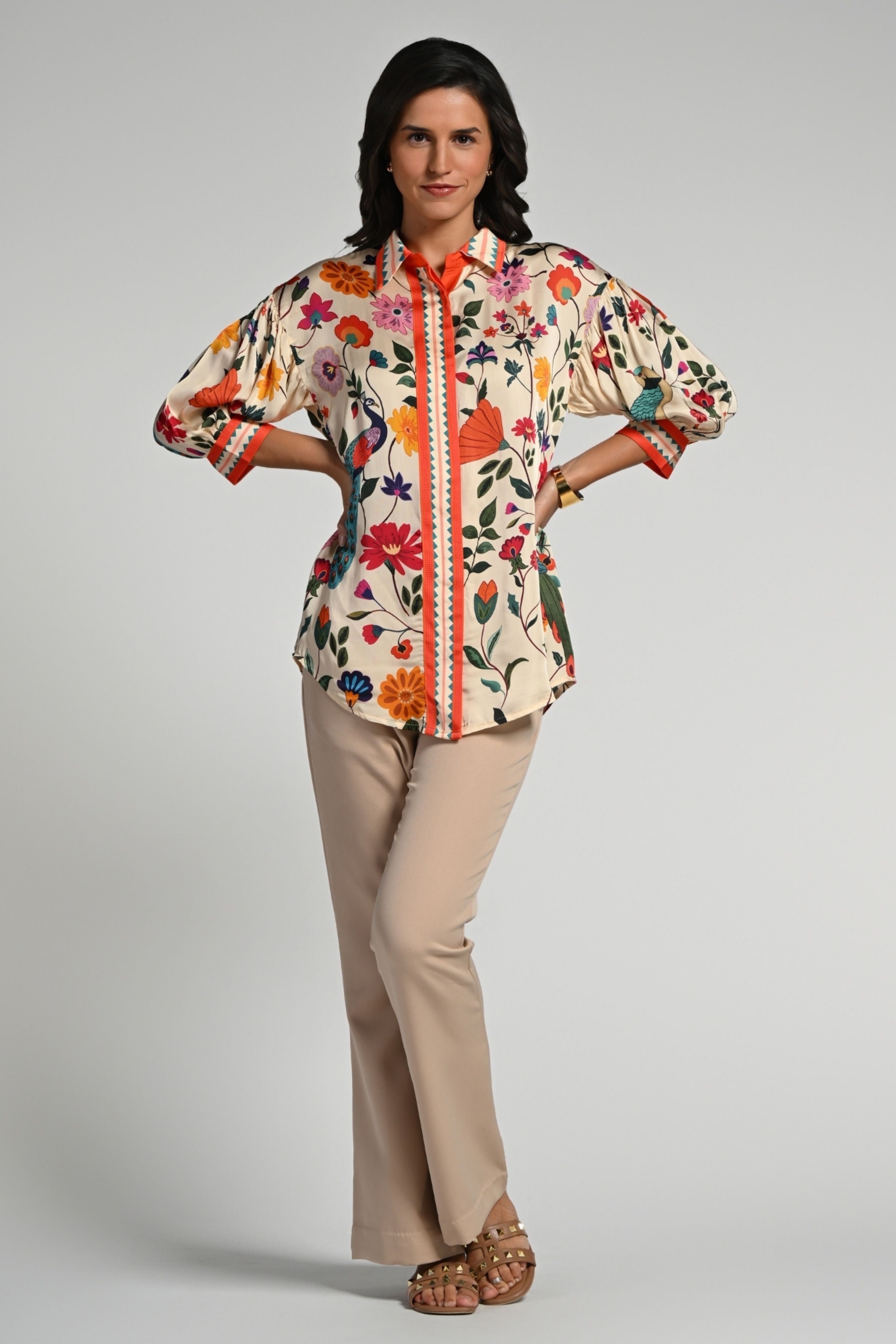 Bageecha Silk Shirt